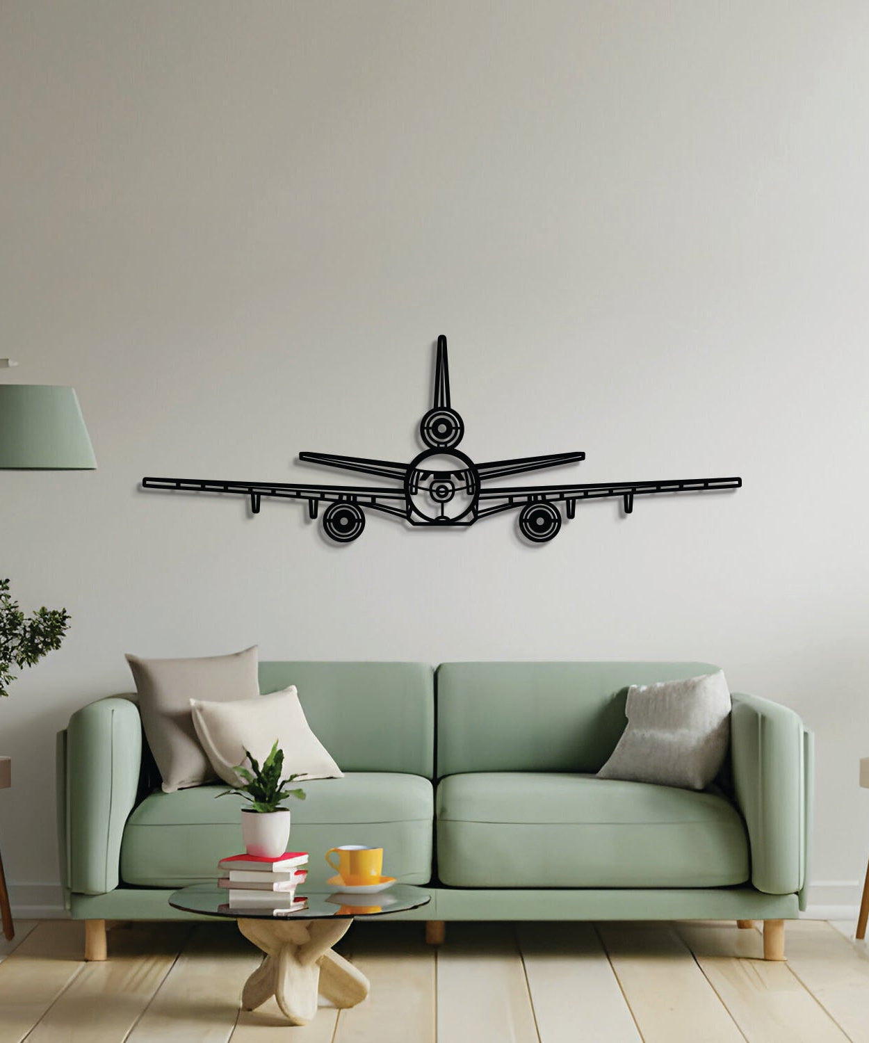 KC-10 Extender Front Metall Flugzeug Wandkunst - NCP0574