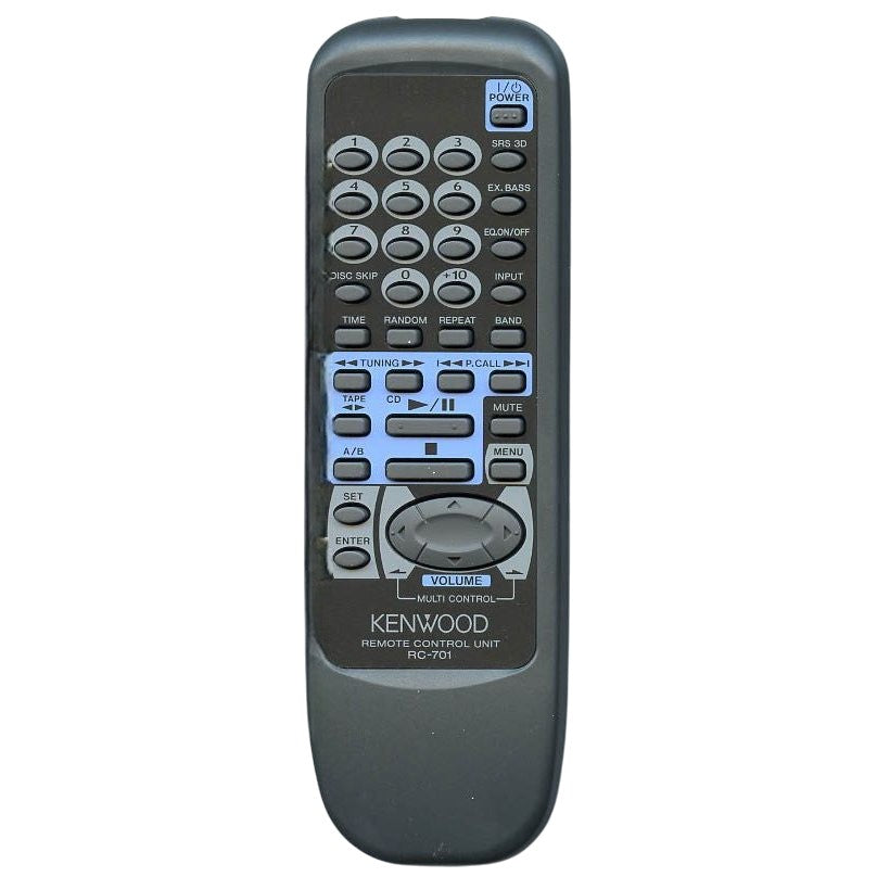 Kenwood RC701 Audio Remote Control - A70120105