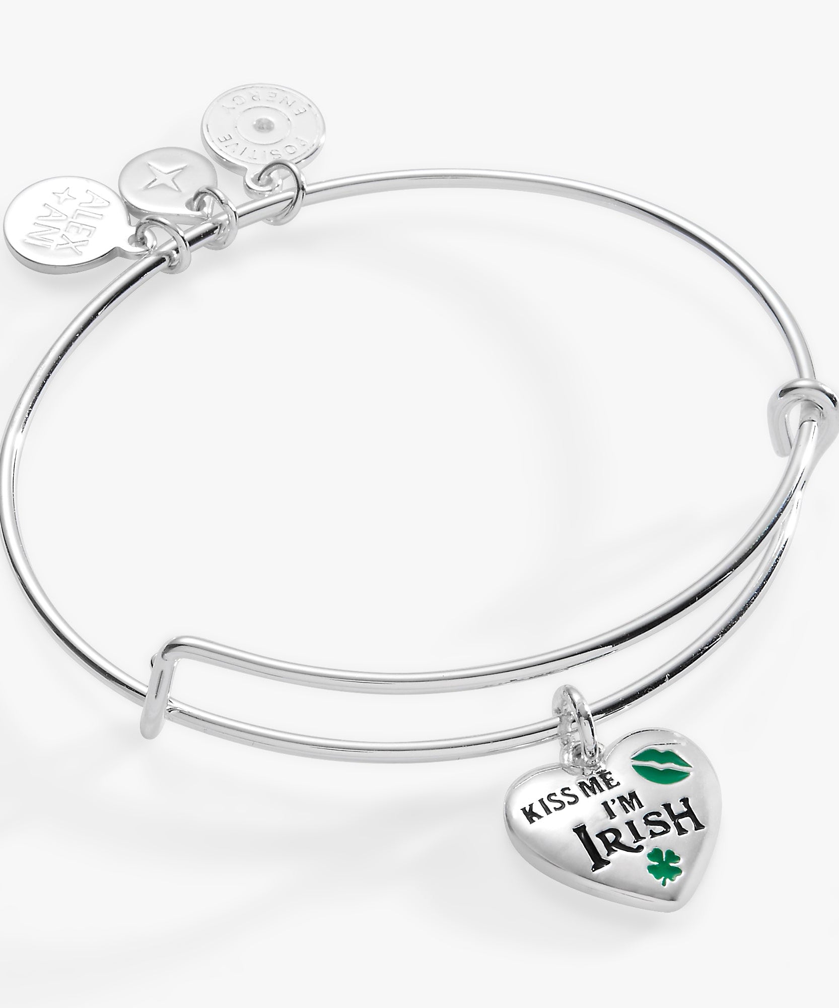 “Kiss Me I’m Irish” Charm Bangle