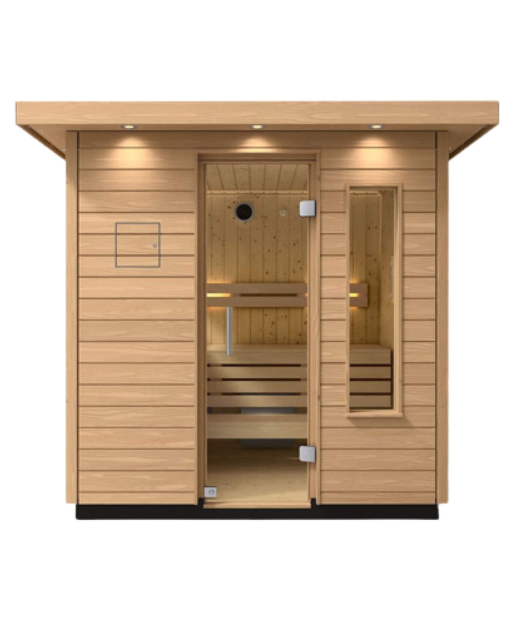 Kohler C2 Outdoor Douglas Fir Scandinavian Spruce Sauna Kit (SAK25973)