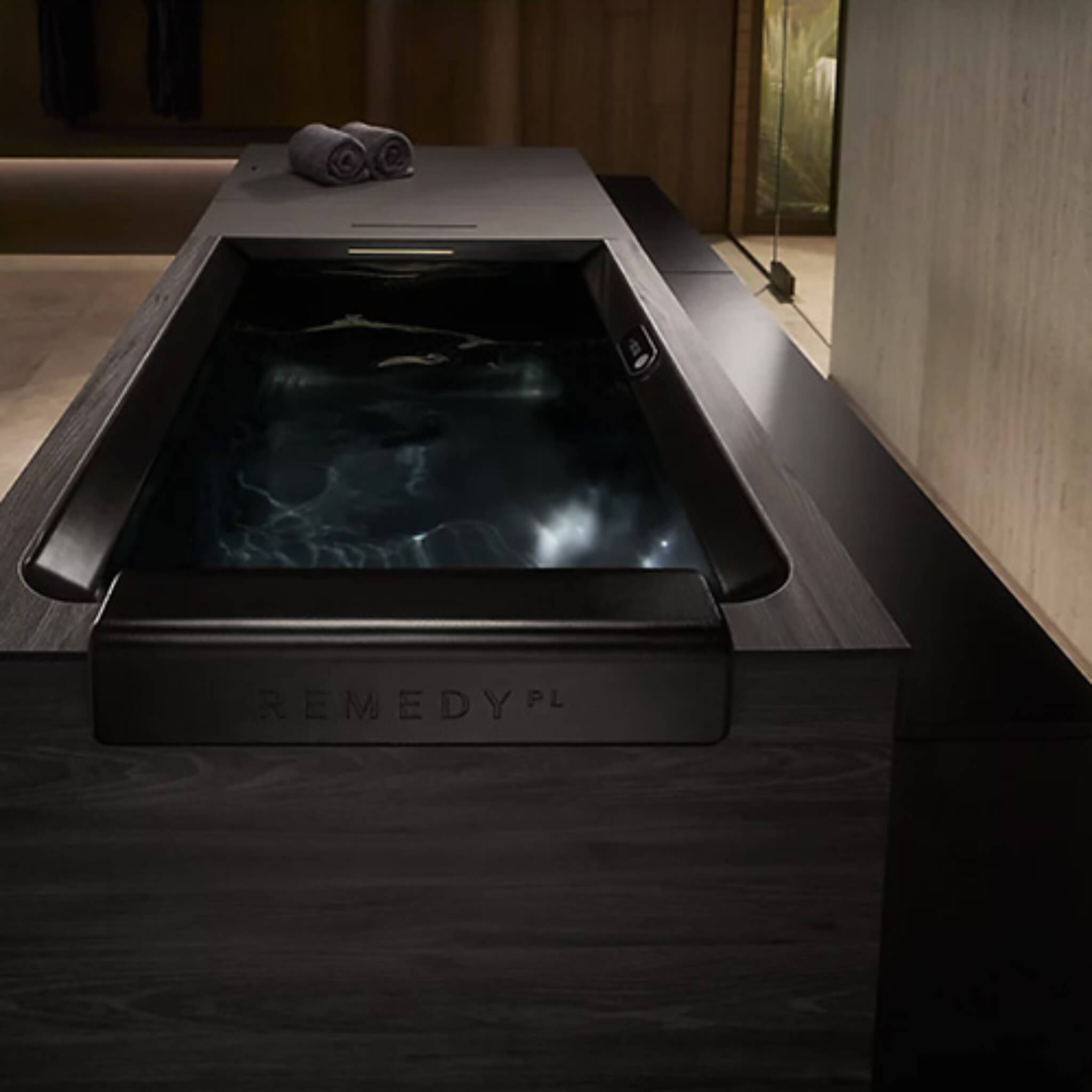 Kohler Remedy Place Ice Bath 85 Gallon Smart Temperature Wellness Tub [K-35848] (SAK78540)