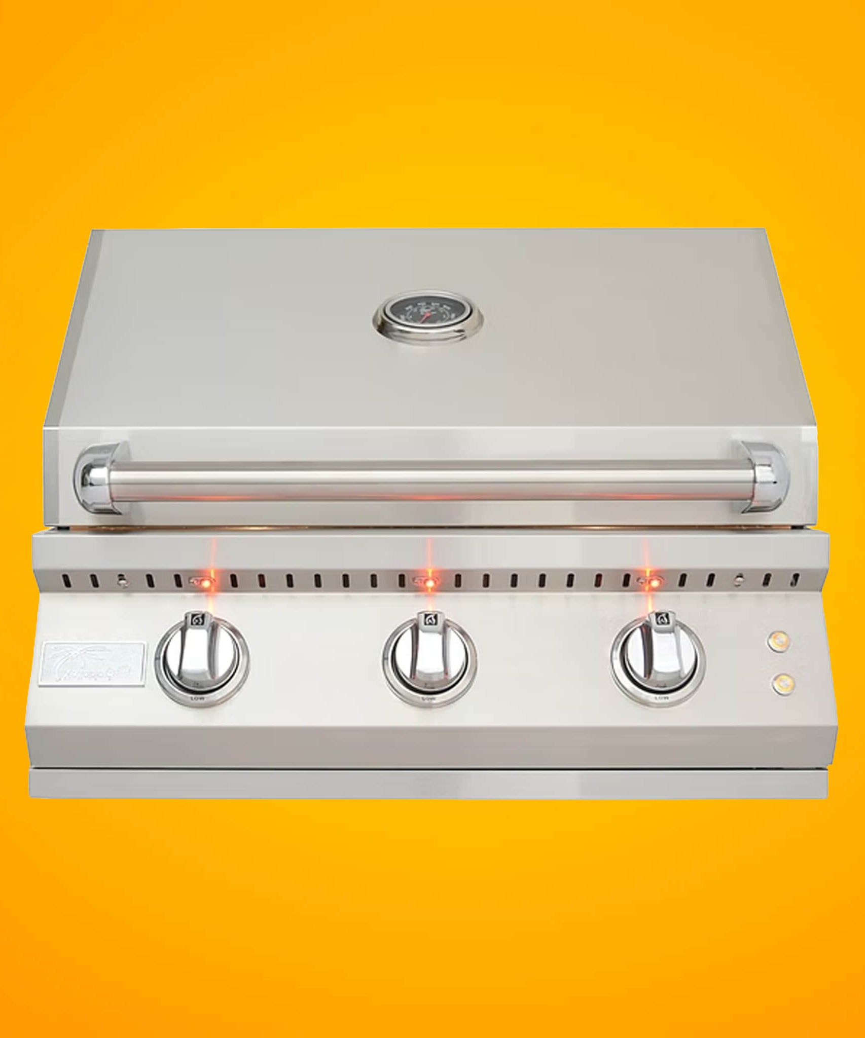 KoKoMo 26-Inch Premium 45K BTU Elite Built-In Gas Grill [KO-ELITE-3BG] (SAK82946)