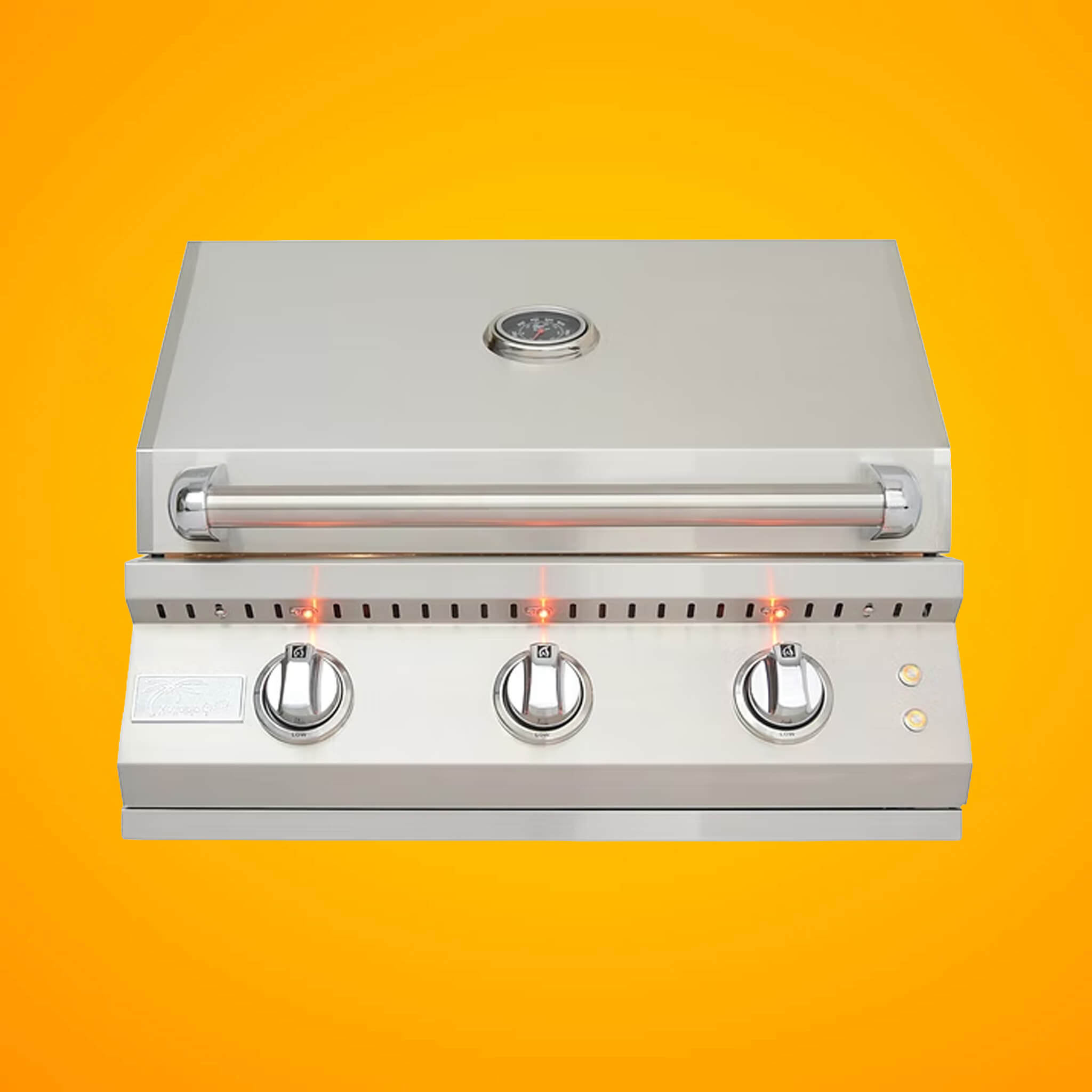 KoKoMo 26-Inch Premium 45K BTU Elite Built-In Gas Grill [KO-ELITE-3BG] (SAK82946)