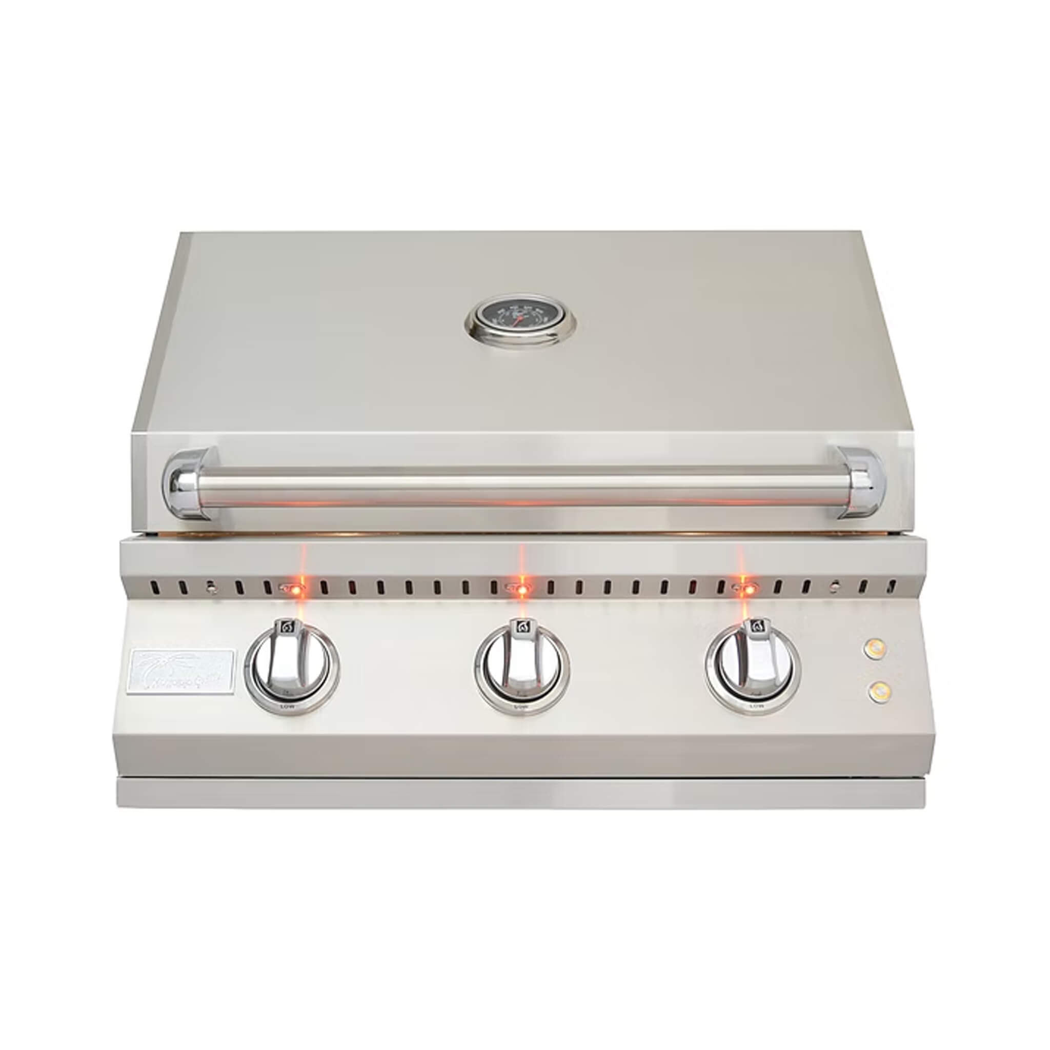 KoKoMo 26-Inch Premium 45K BTU Elite Built-In Gas Grill [KO-ELITE-3BG] (SAK82946)