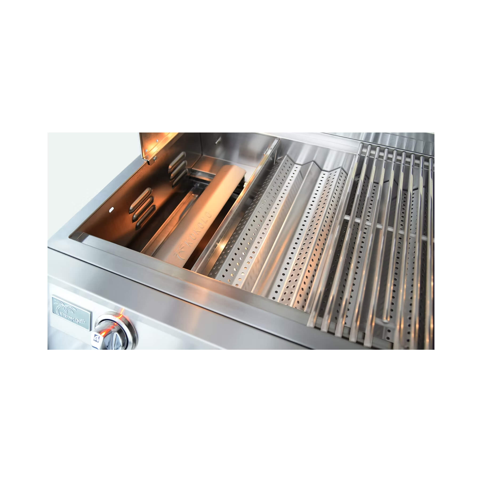 KoKoMo 32-Inch Premium 45K BTU Elite Built-In Gas Grill [KO-ELITE-4BG] (SAK94057)