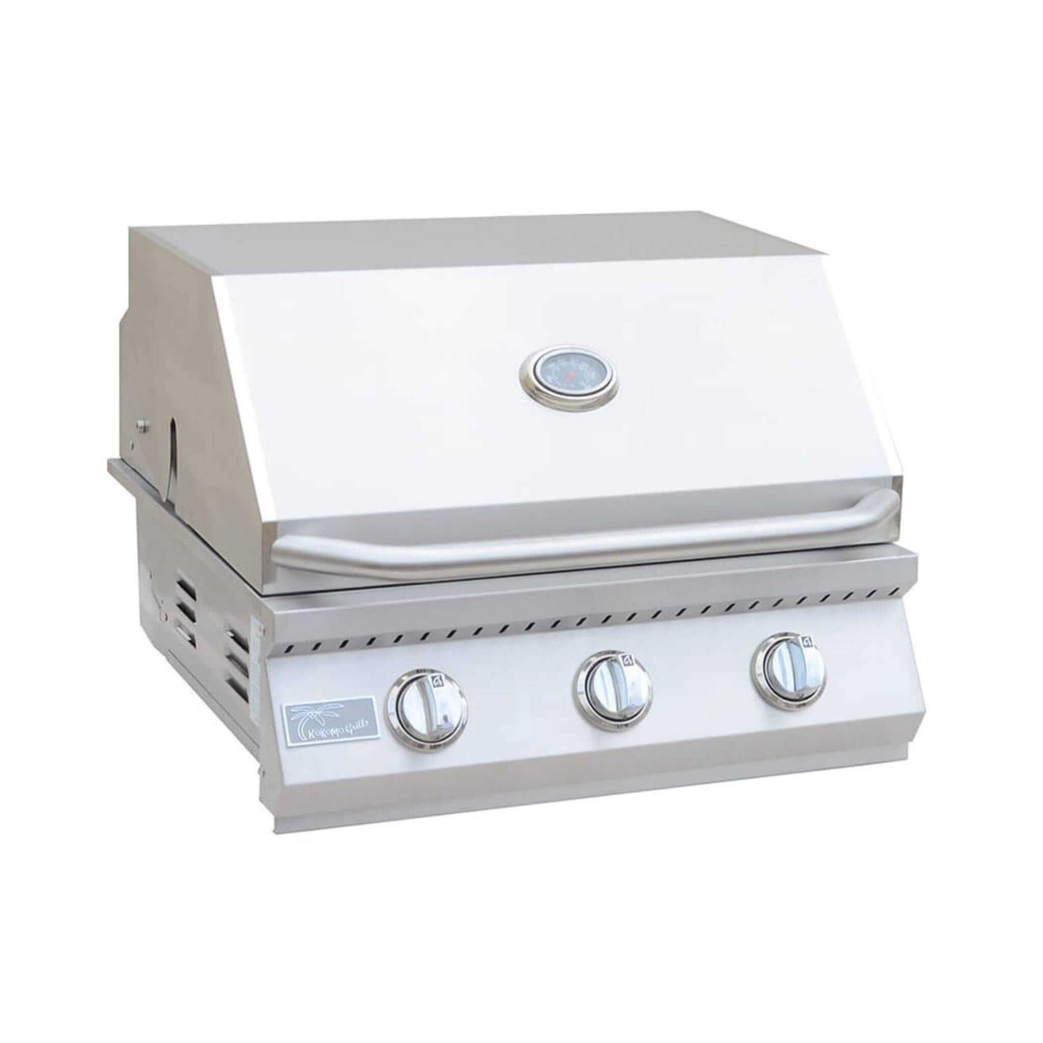 KoKoMo Grills 26-Inch Premium 36K BTU LP/NG 3 Burner Built-In Stainless Steel Gas Grill (SAK82173)