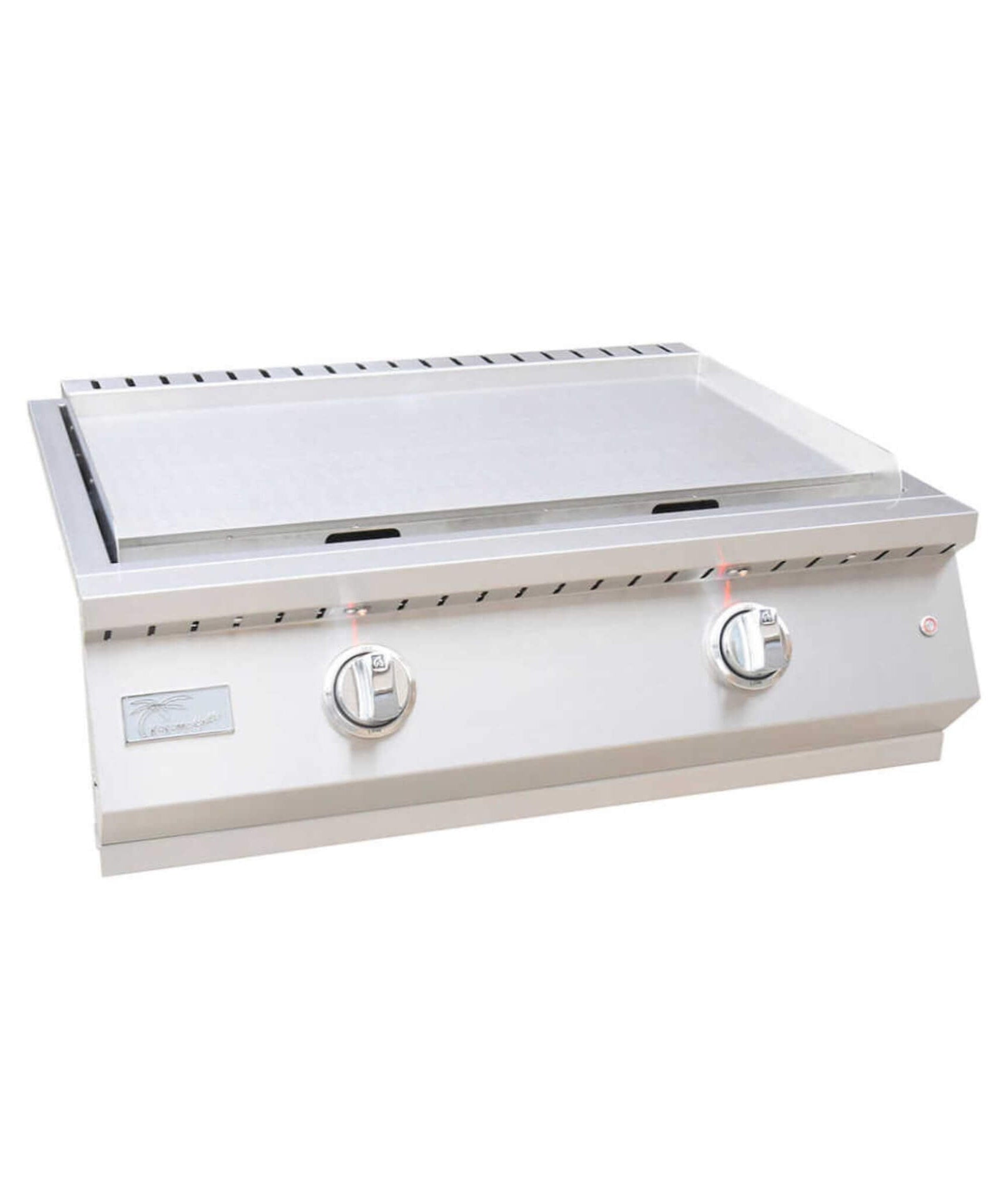 KoKoMo Grills 30-Inch Professional 36K BTU Griddle Outdoor Kitchen Flat Grill With Illuminated Control Knobs (SAK28914)
