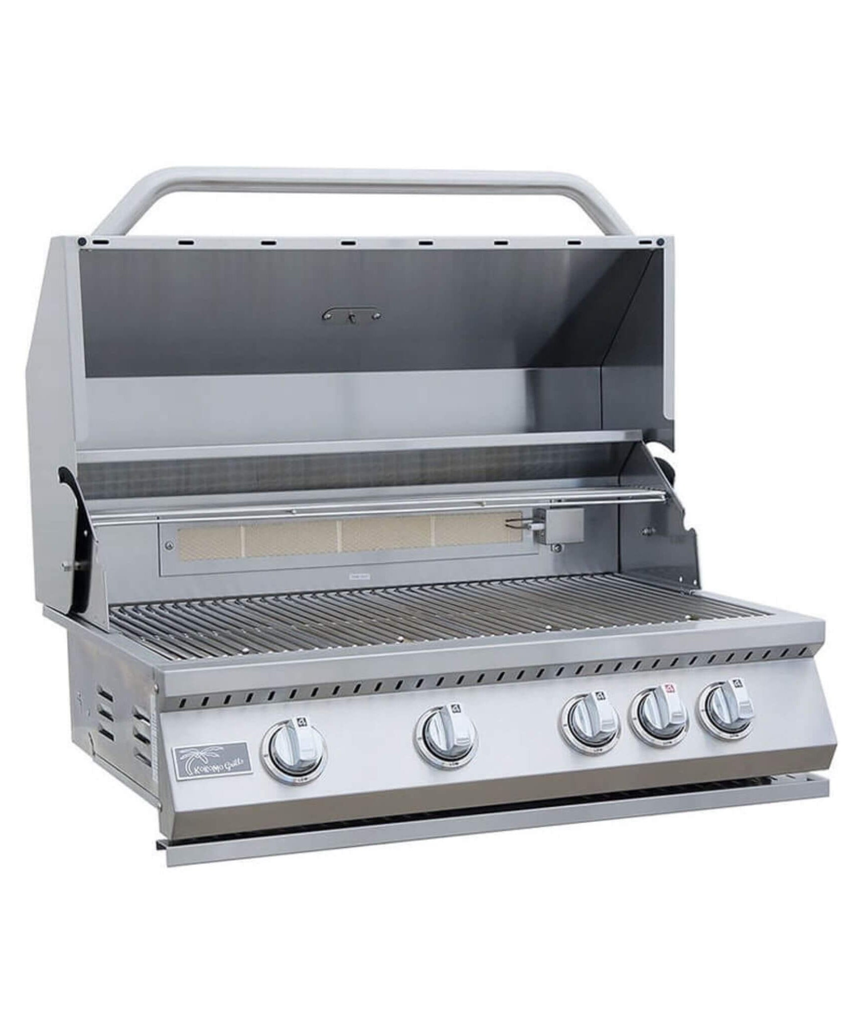 KoKoMo Grills 32-Inch Heavy Duty 60K BTU LP/NG 4 Burner Built-In Stainless Steel Gas Grill (SAK25317)