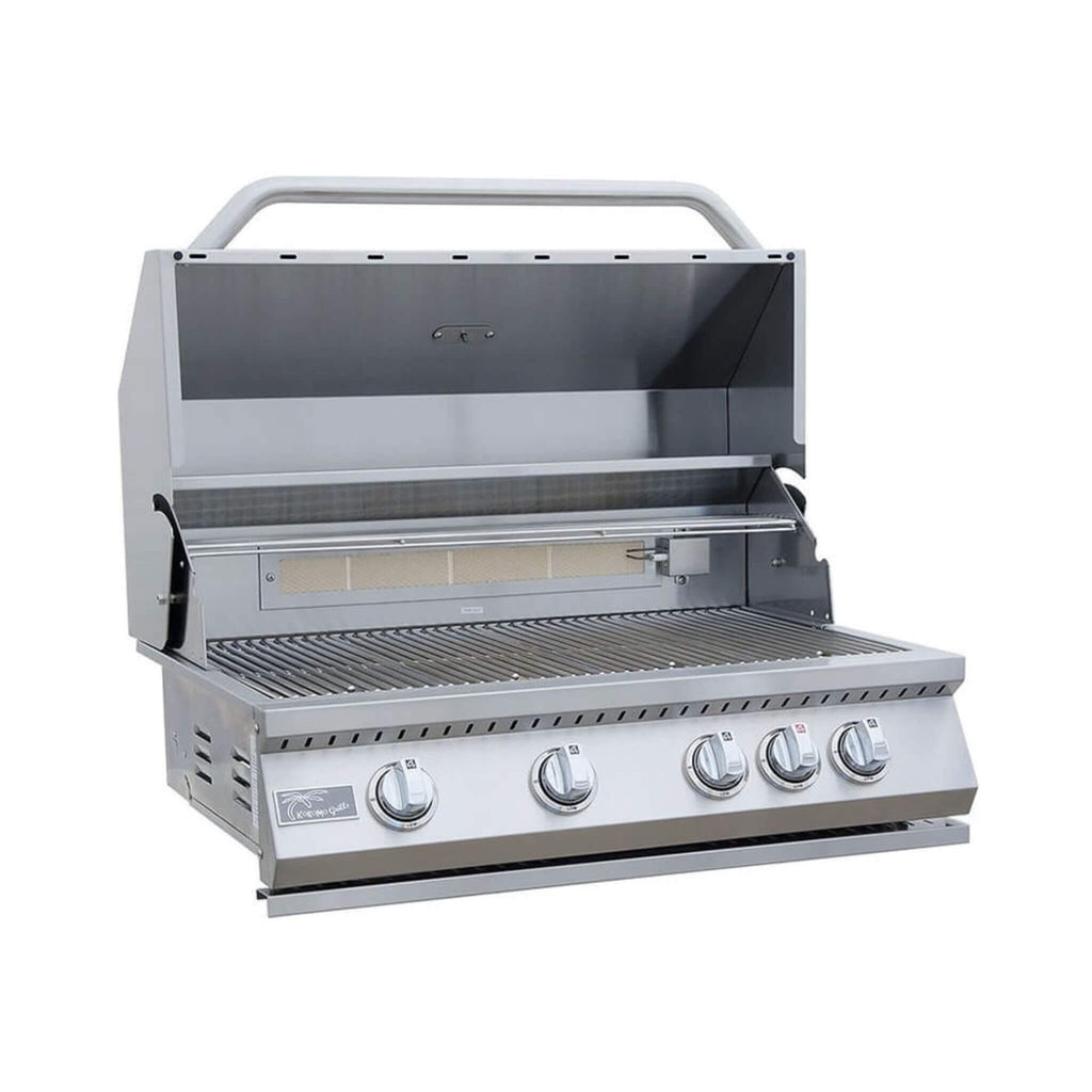 KoKoMo Grills 32-Inch Heavy Duty 60K BTU LP/NG 4 Burner Built-In Stainless Steel Gas Grill (SAK25317)