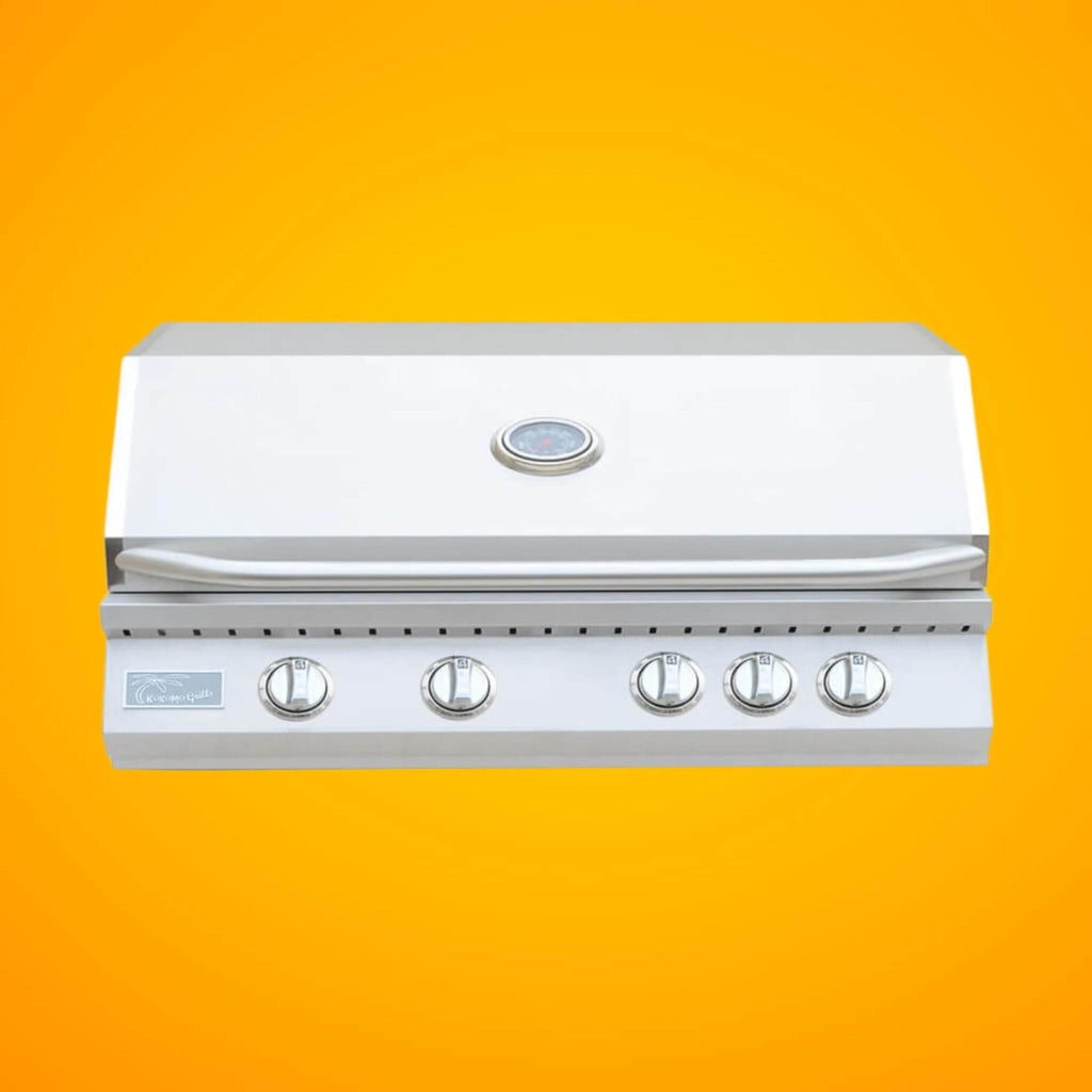 KoKoMo Grills 32-Inch Heavy Duty 60K BTU LP/NG 4 Burner Built-In Stainless Steel Gas Grill (SAK25317)
