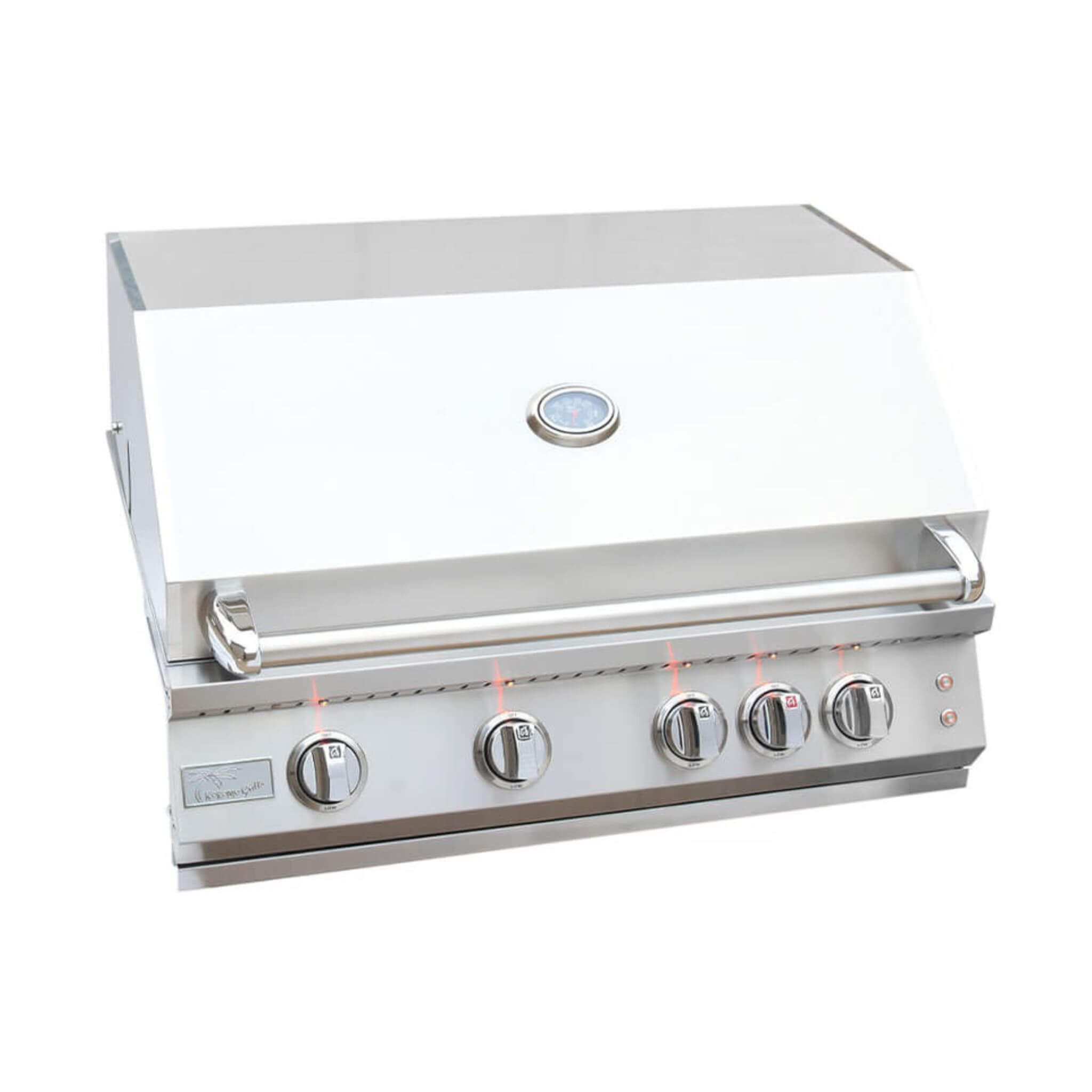 KoKoMo Grills 32-Inch Professional 72K BTU LP/NG 4 Burner Built-In Stainless Steel Gas Grill (SAK48170)