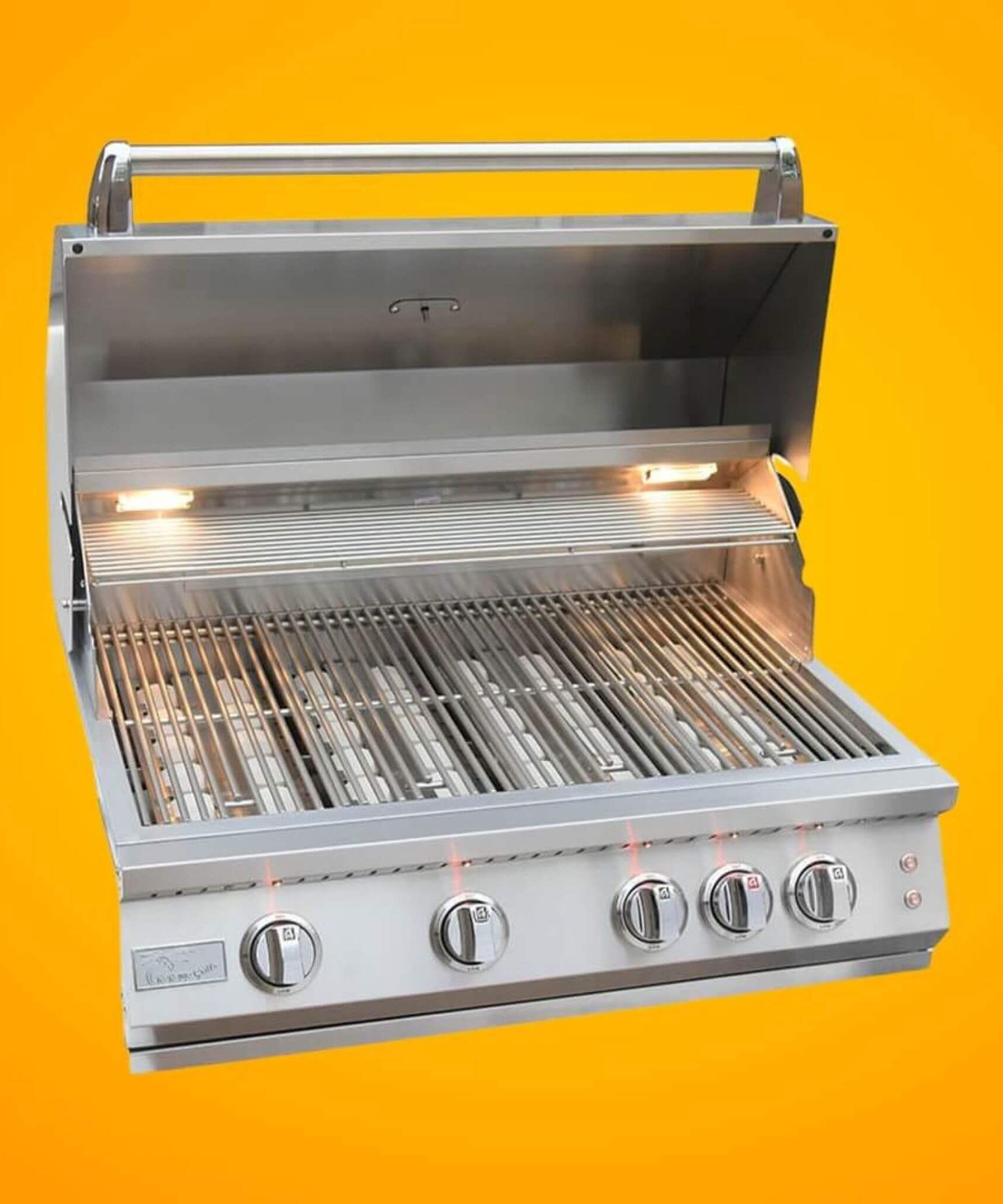 KoKoMo Grills 32-Inch Professional 72K BTU LP/NG 4 Burner Built-In Stainless Steel Gas Grill (SAK48170)