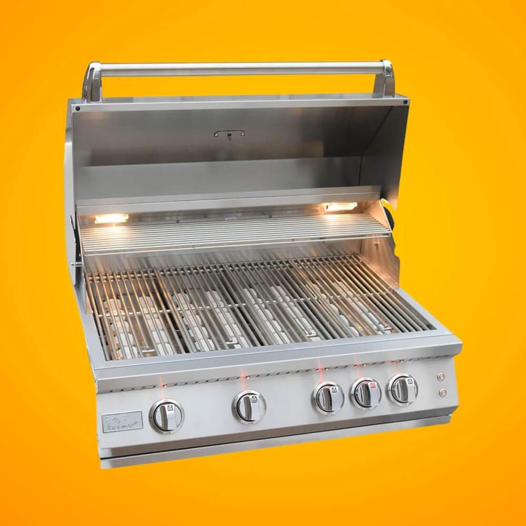 KoKoMo Grills 32-Inch Professional 72K BTU LP/NG 4 Burner Built-In Stainless Steel Gas Grill (SAK48170)