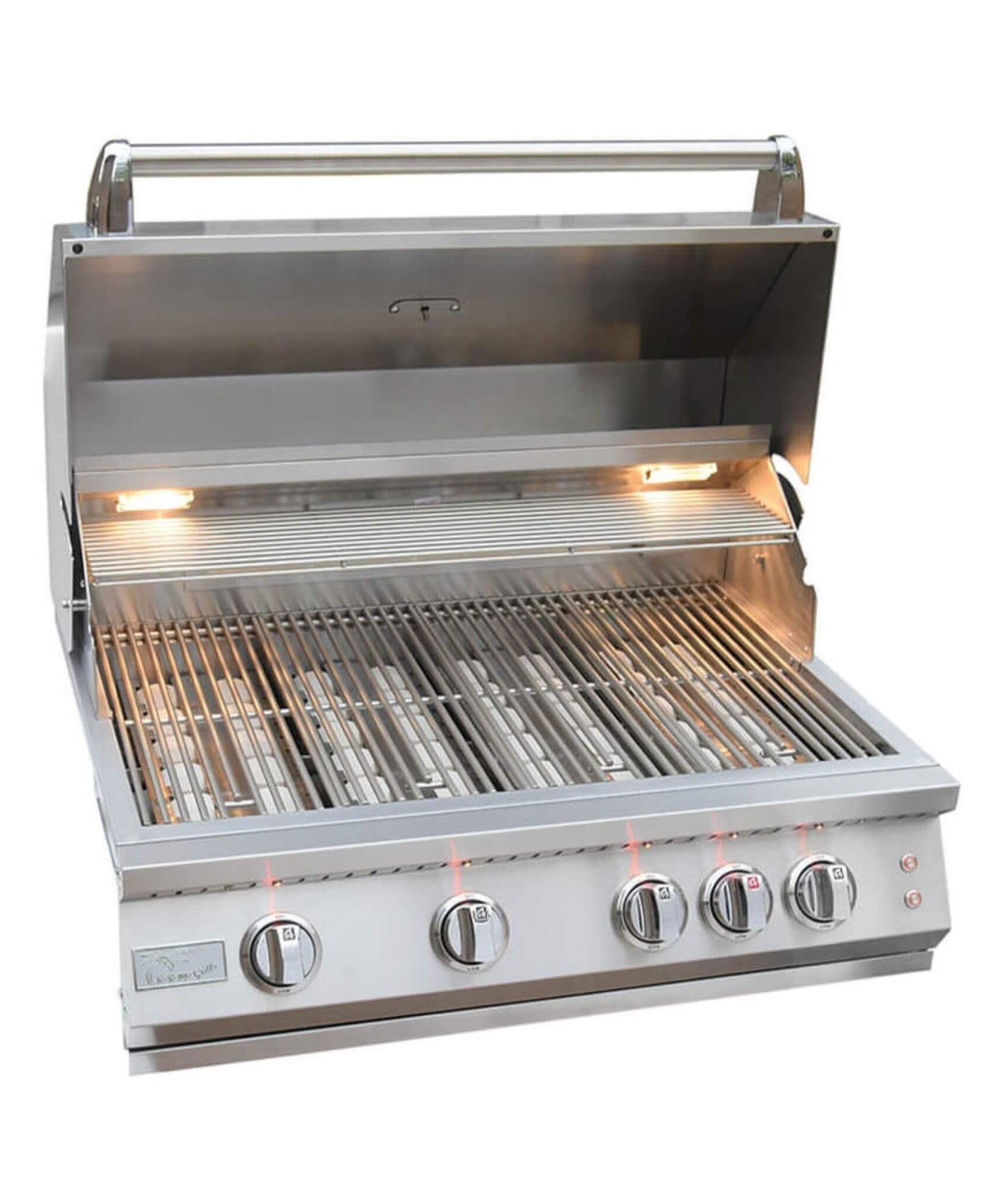 KoKoMo Grills 32-Inch Professional 72K BTU LP/NG 4 Burner Built-In Stainless Steel Gas Grill (SAK48170)