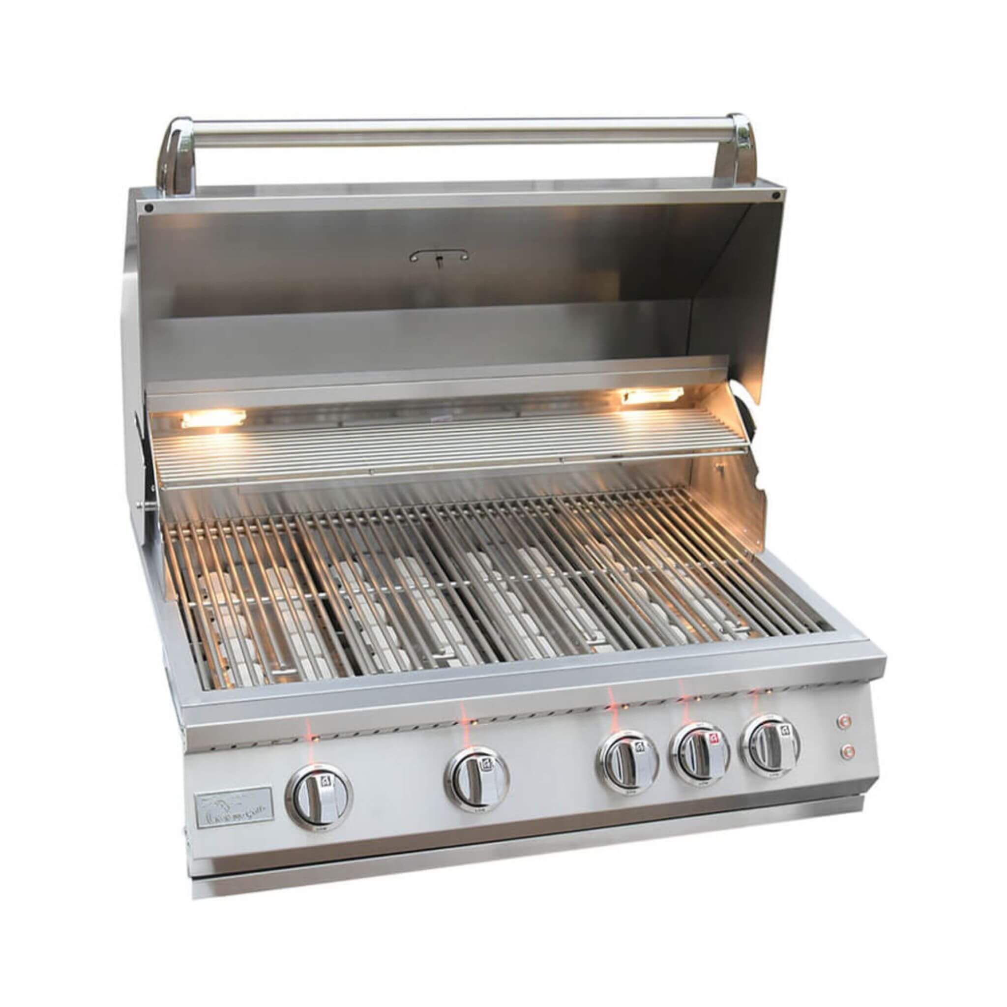 KoKoMo Grills 32-Inch Professional 72K BTU LP/NG 4 Burner Built-In Stainless Steel Gas Grill (SAK48170)