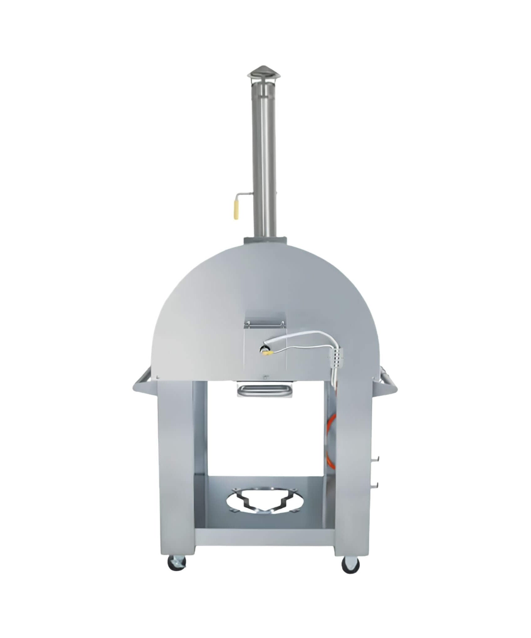 KoKoMo Grills Premium 32-Inch Stainless Steel Dual Fuel Gas Or Wood Fired Pizza Oven [KO-PIZZAOVEN] (SAK14753)