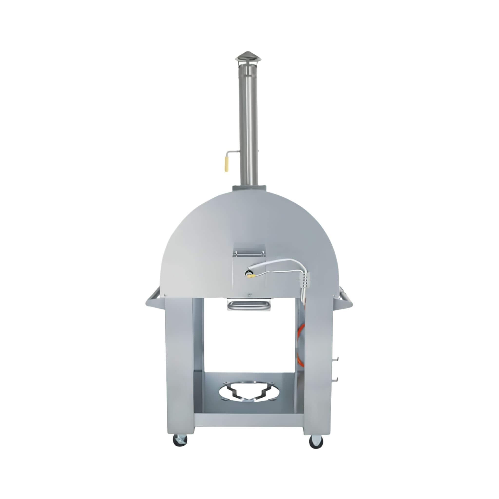 KoKoMo Grills Premium 32-Inch Stainless Steel Dual Fuel Gas Or Wood Fired Pizza Oven [KO-PIZZAOVEN] (SAK14753)