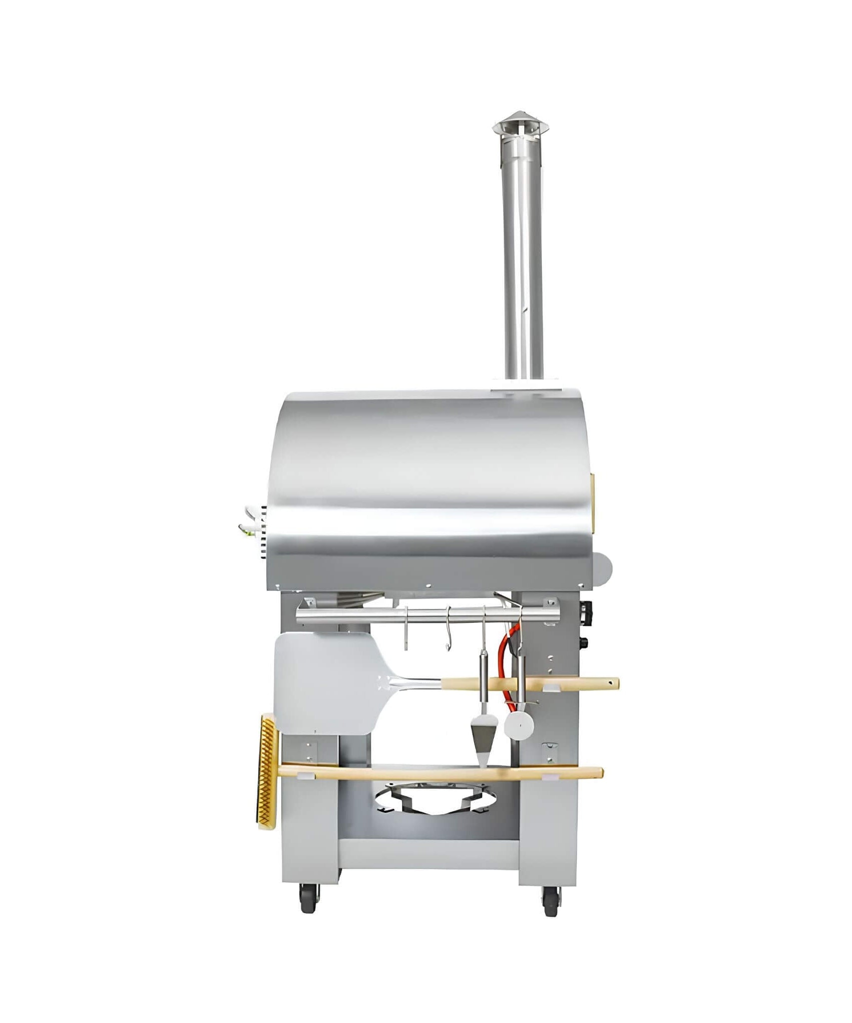 KoKoMo Grills Premium 32-Inch Stainless Steel Dual Fuel Gas Or Wood Fired Pizza Oven [KO-PIZZAOVEN] (SAK14753)