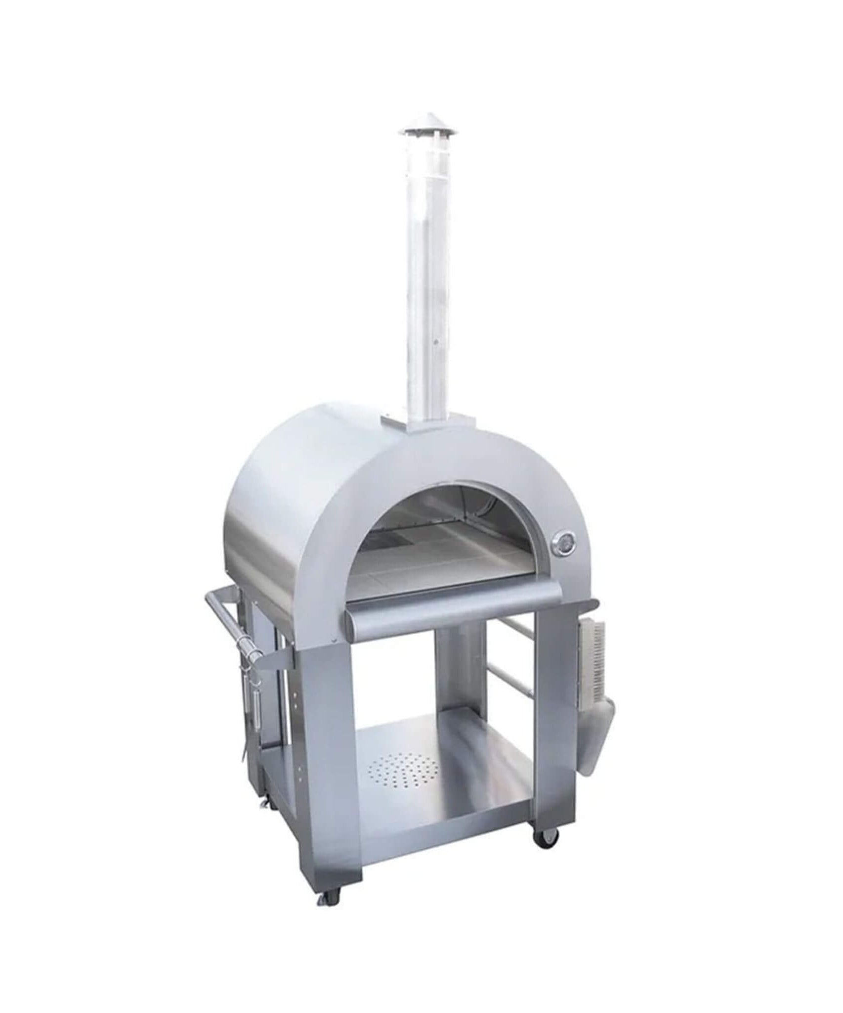 KoKoMo Grills Premium 32-Inch Stainless Steel Wood Fired Pizza Oven [KO-PIZZAOVEN] (SAK92618)