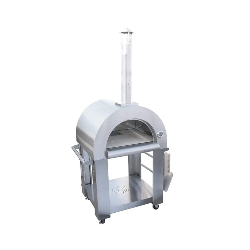 KoKoMo Grills Premium 32-Inch Stainless Steel Wood Fired Pizza Oven [KO-PIZZAOVEN] (SAK92618)