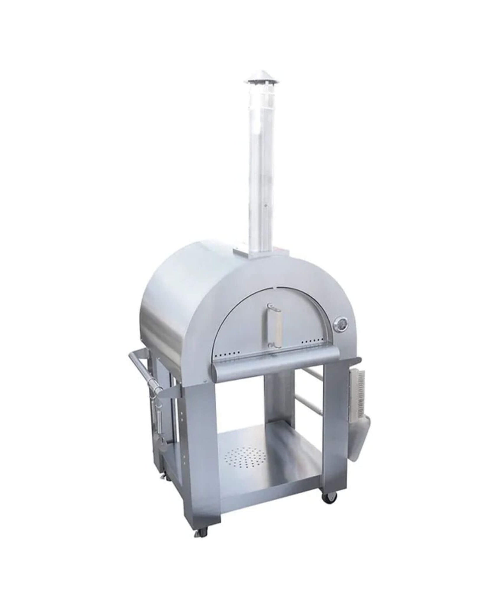 KoKoMo Grills Premium 32-Inch Stainless Steel Wood Fired Pizza Oven [KO-PIZZAOVEN] (SAK92618)
