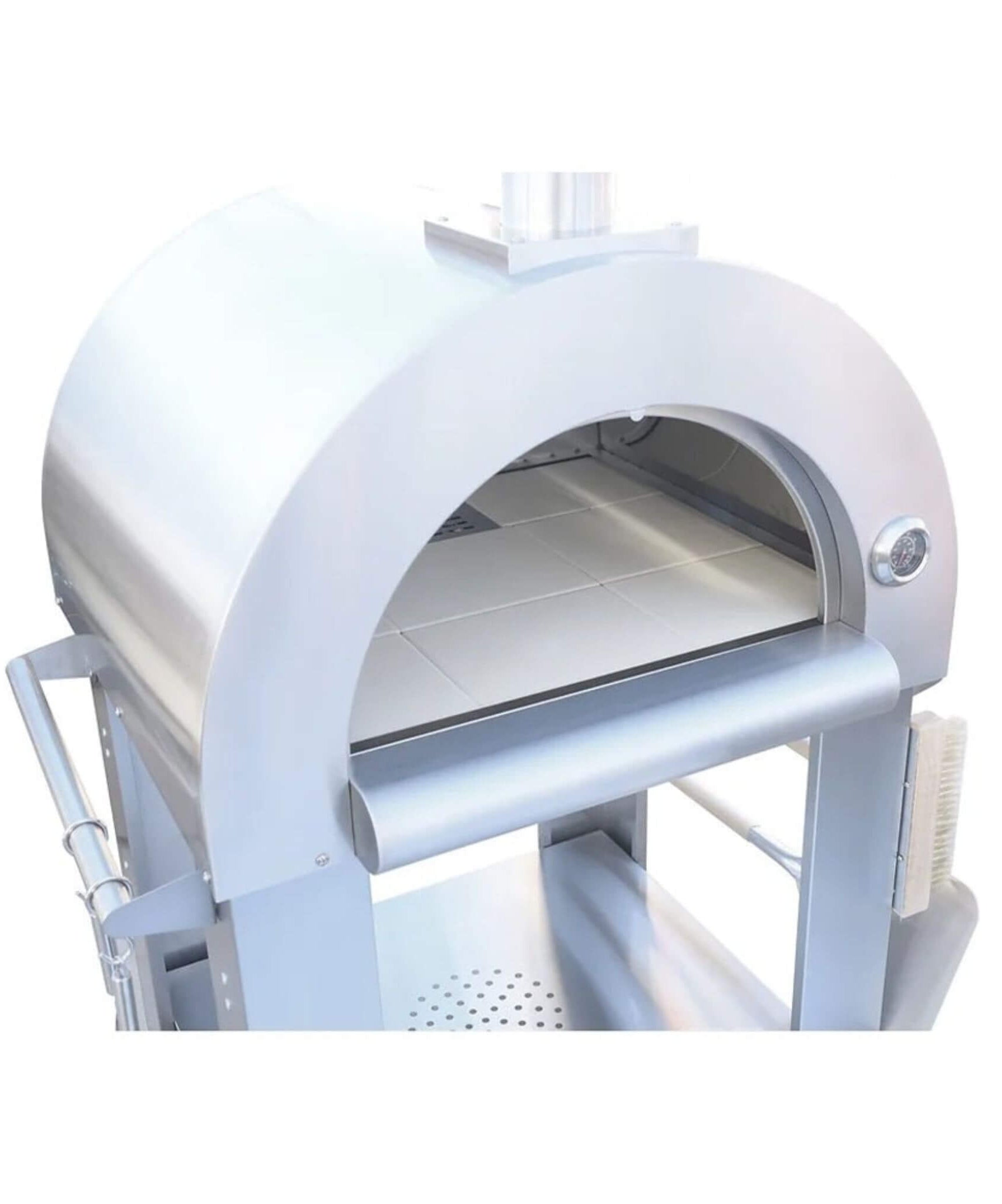 KoKoMo Grills Premium 32-Inch Stainless Steel Wood Fired Pizza Oven [KO-PIZZAOVEN] (SAK92618)