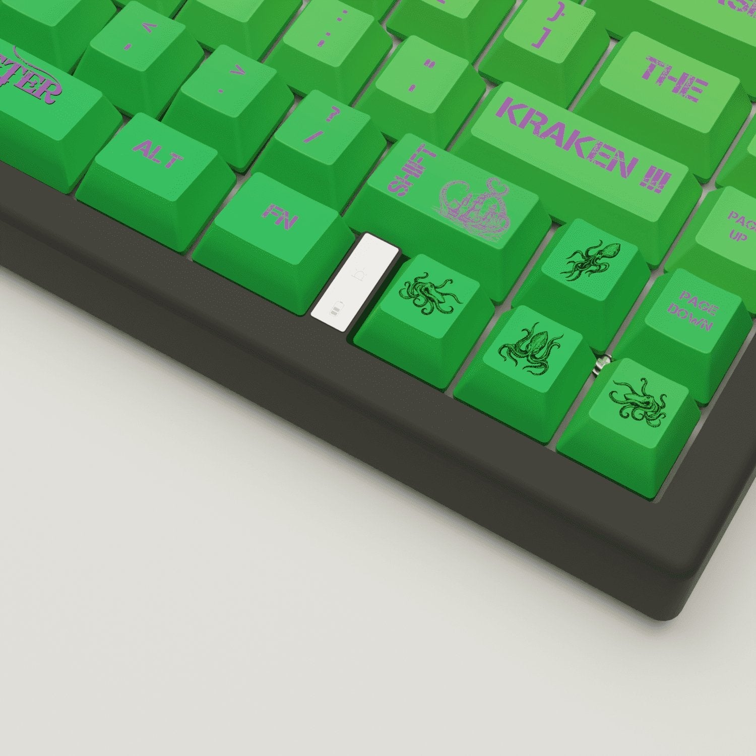 Kraken Design Keycaps and Mechanical Keyboard