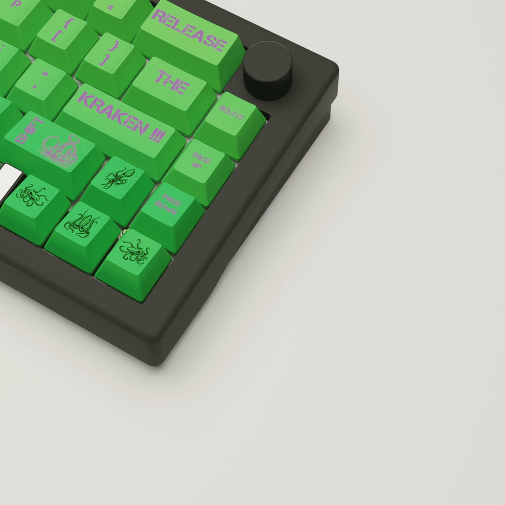 Kraken Design Keycaps and Mechanical Keyboard