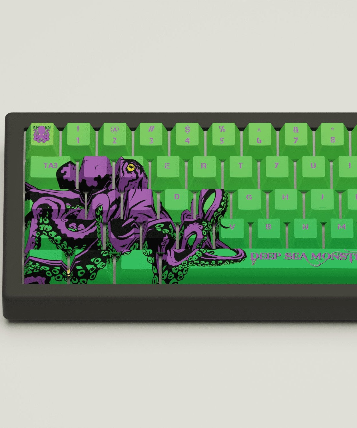 Kraken Design Keycaps and Mechanical Keyboard