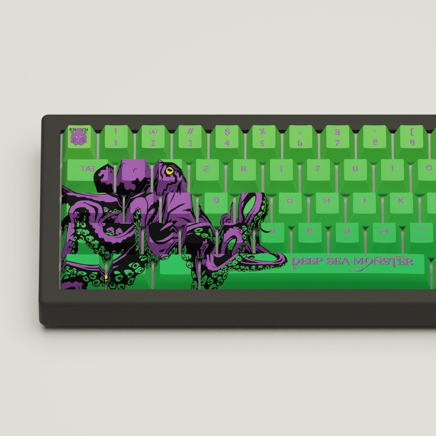 Kraken Design Keycaps and Mechanical Keyboard