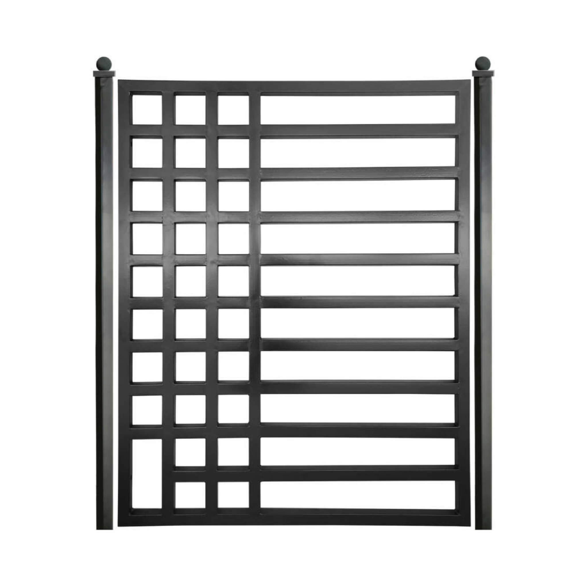 5FT Heavy-Duty Kyiv-Style Powder-Coated Galvanized Steel Pedestrian Gate (SAK45810)