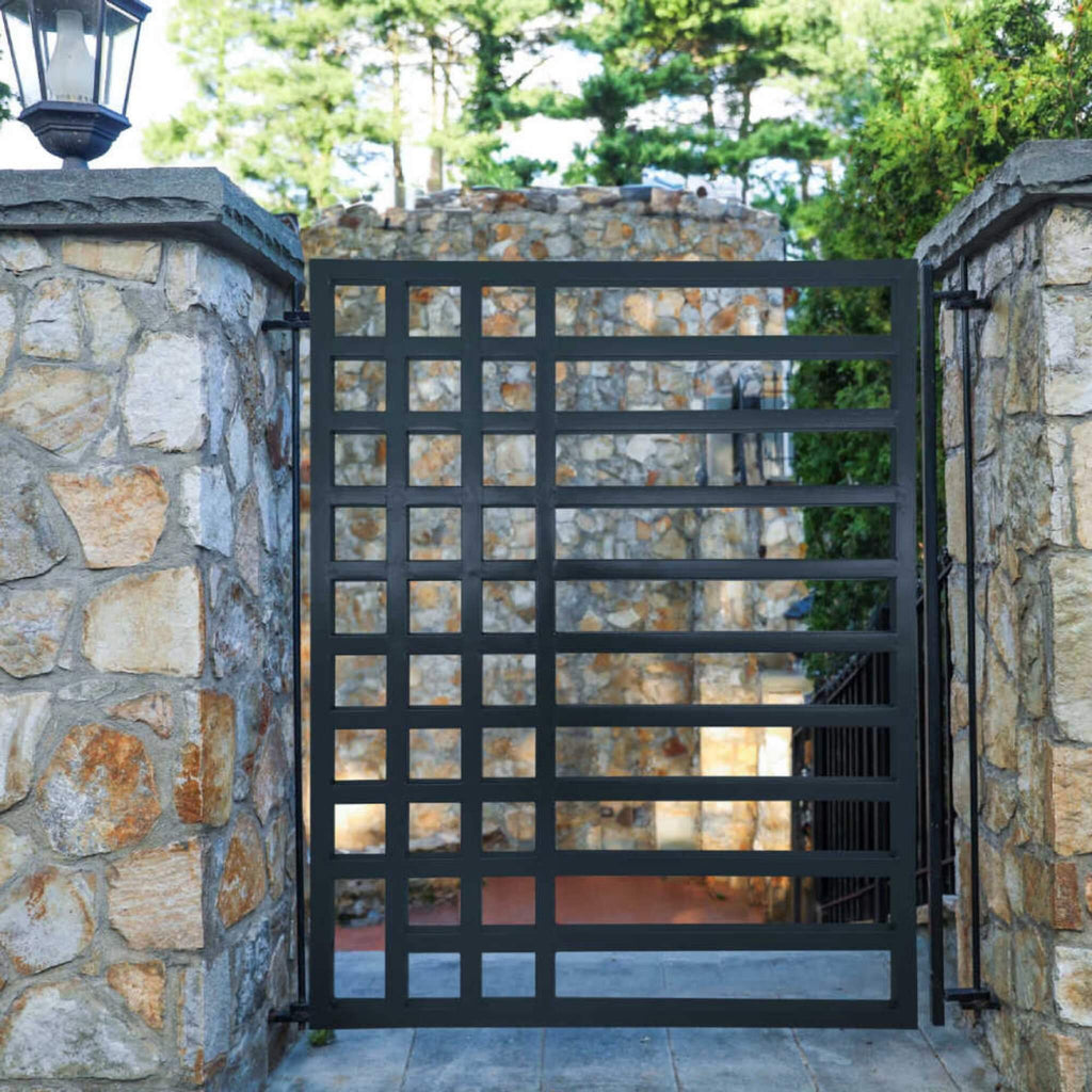 5FT Heavy-Duty Kyiv-Style Powder-Coated Galvanized Steel Pedestrian Gate (SAK45810)