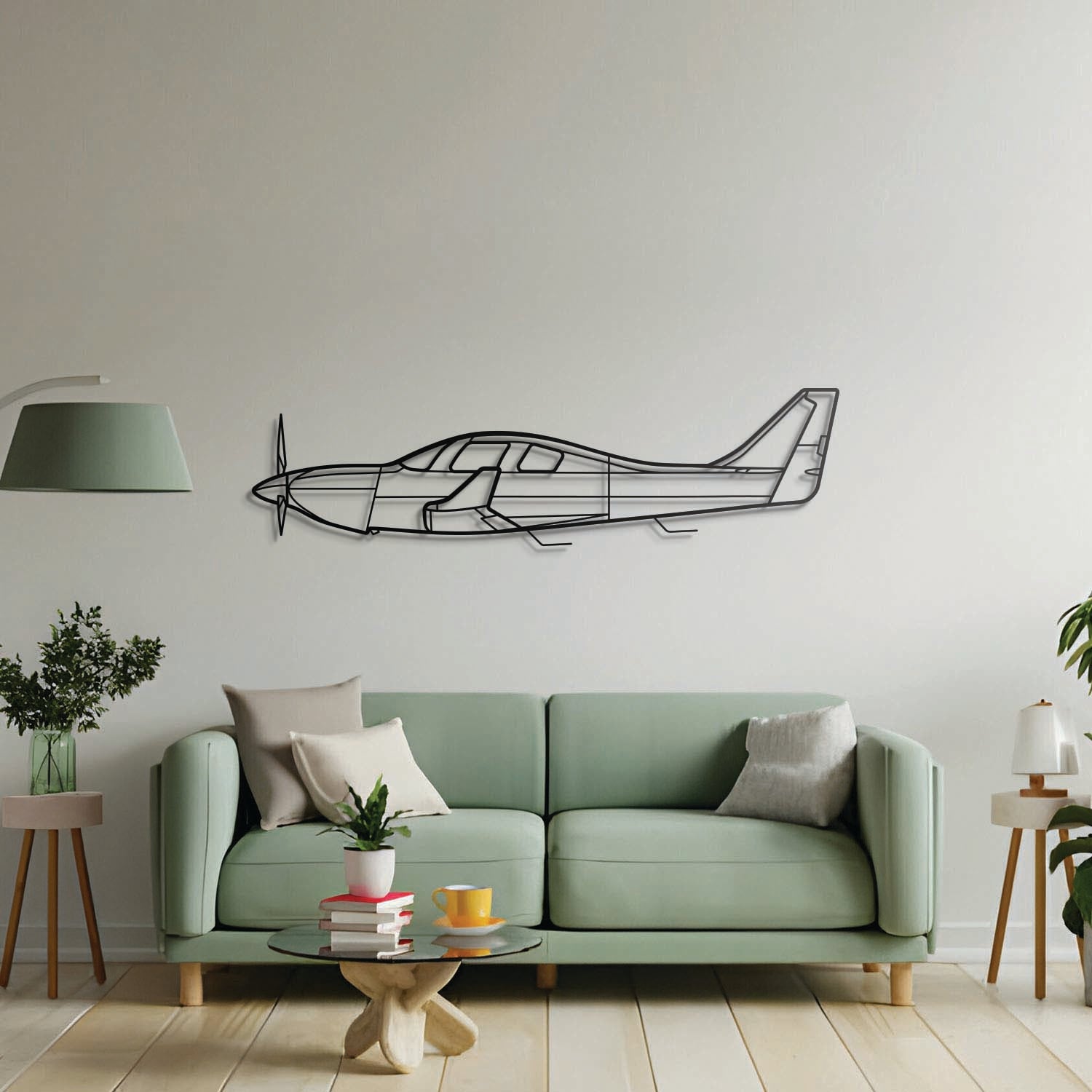 Lancair IV-P Metal Aircraft Wall Art - NCP0433