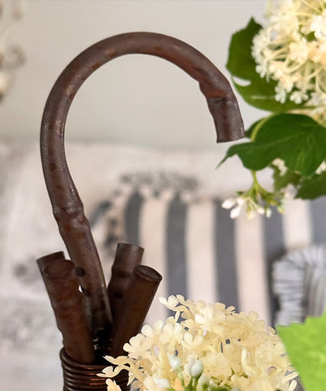 Laternen im Vintage-Stil mit offenem Käfig-Design, 2er-Set