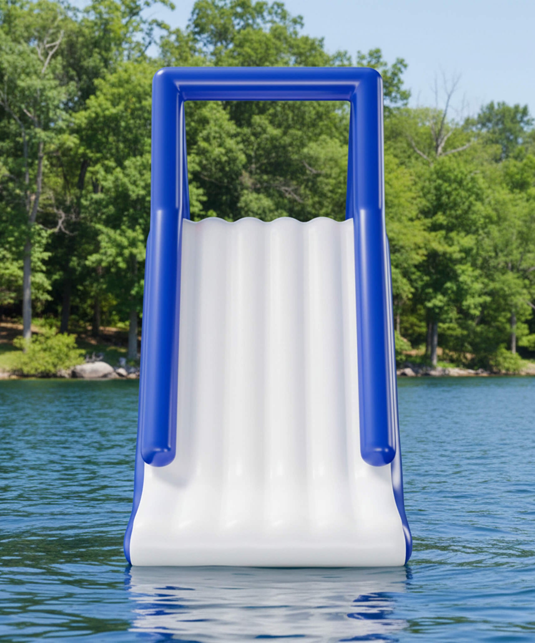 Large 15FT Commercial Inflatable Water Slide With Climbing Handle (SAK98314)
