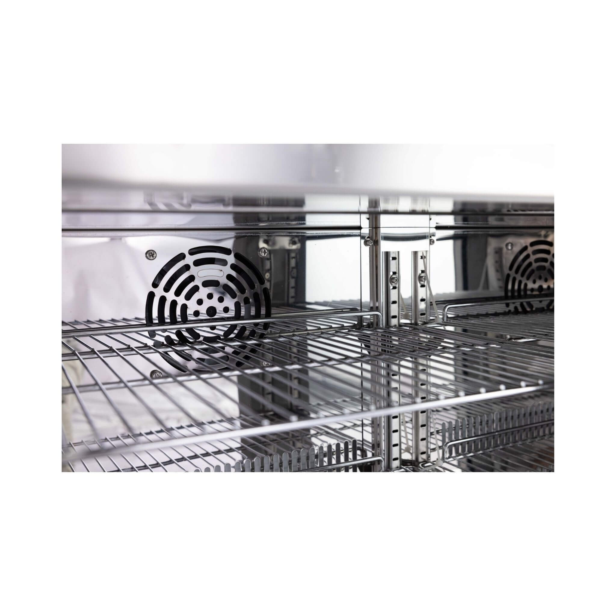Large 68L Stainless Steel Single-Door Fridge For Outdoor Kitchen Islands (SAK15296)