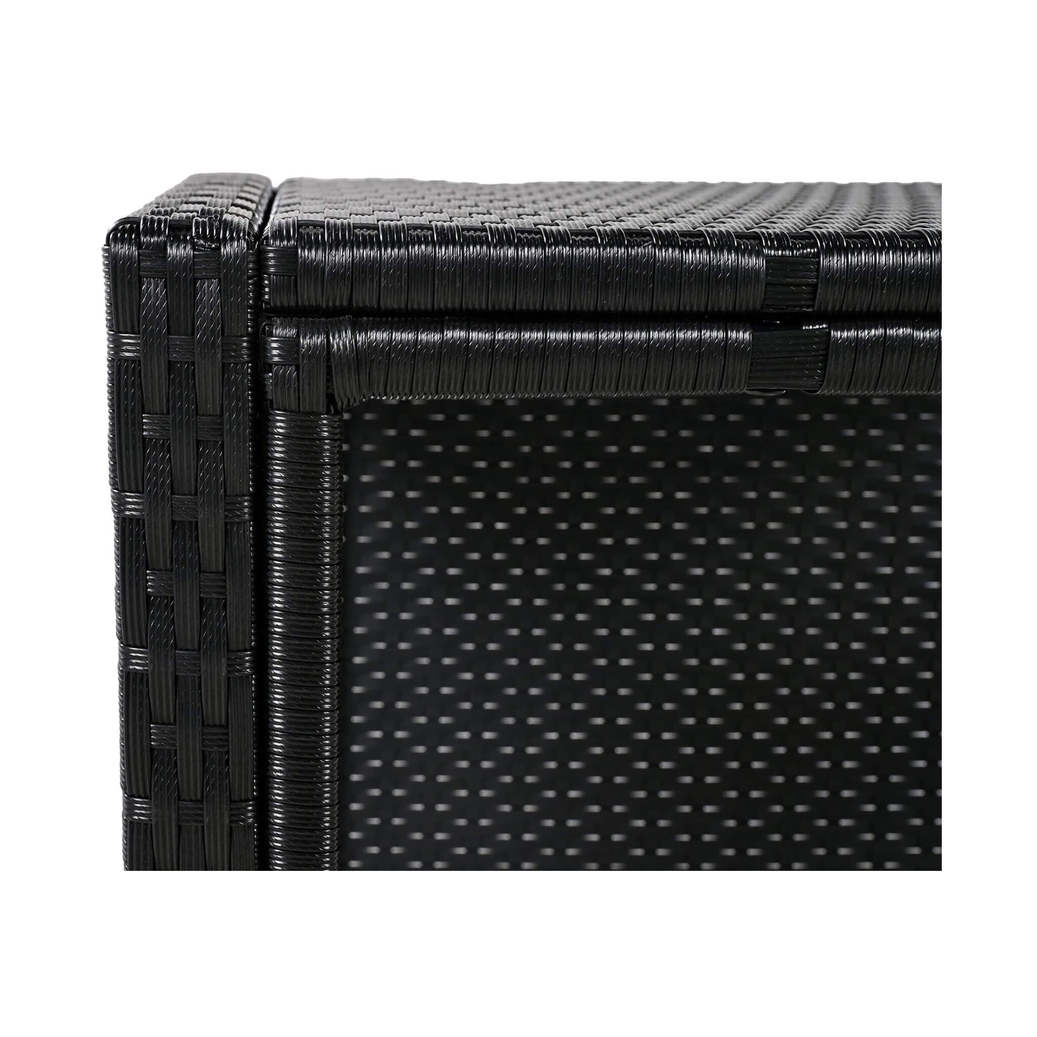 Alora Large Outdoor Quadrilateral Spa Surround Rattan Sectional Sofa Set With Storage Compartments (SAK80217)