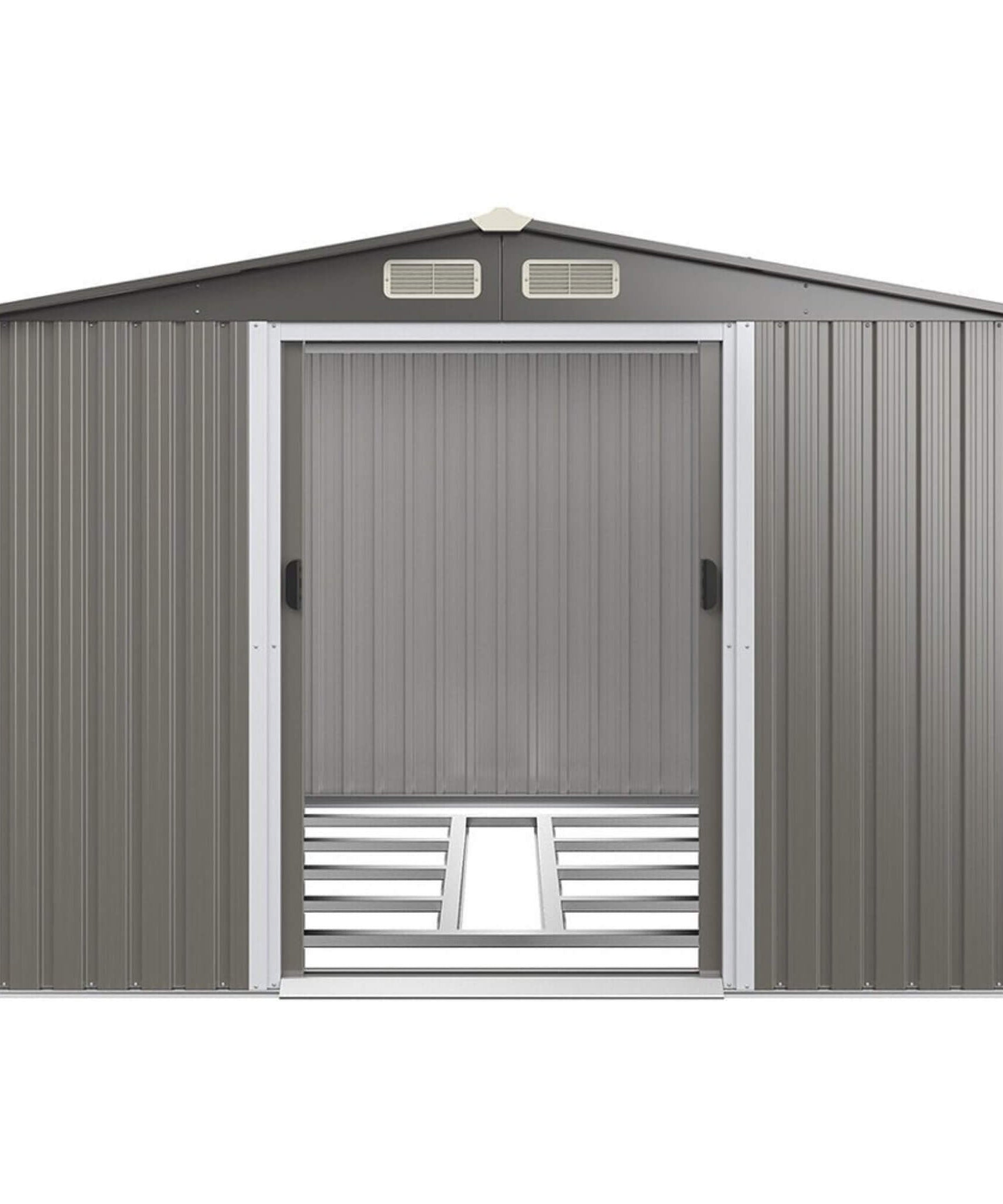 [08X06FT] Alora Premium Outdoor Steel Tool Storage Garden Backyard Shed (SAK74185)