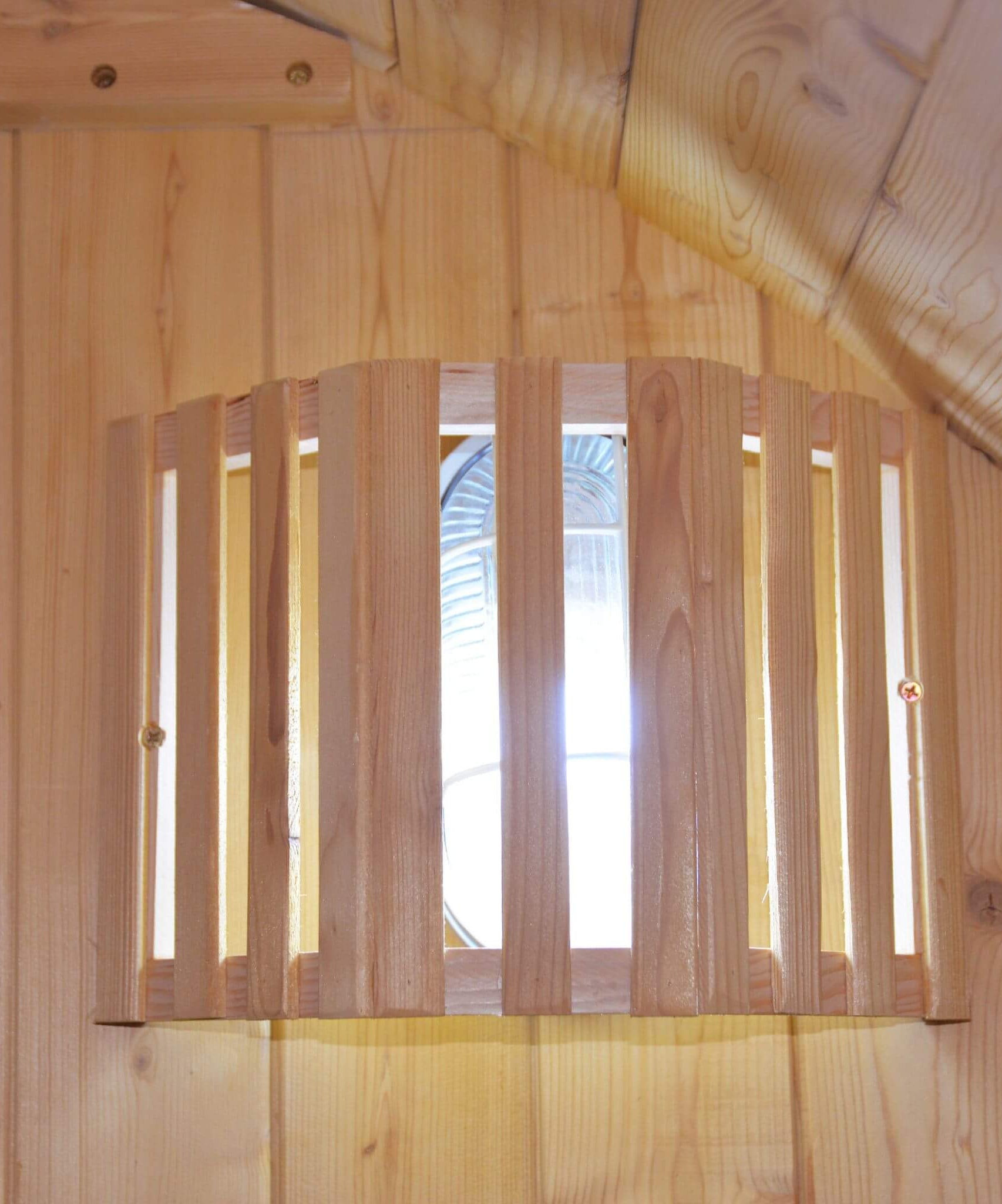 Thermora Ignite Large Premium American White Oak Outdoor Wooden Barrel Sauna With 4.5KW Sauna Heater (SAK45968)