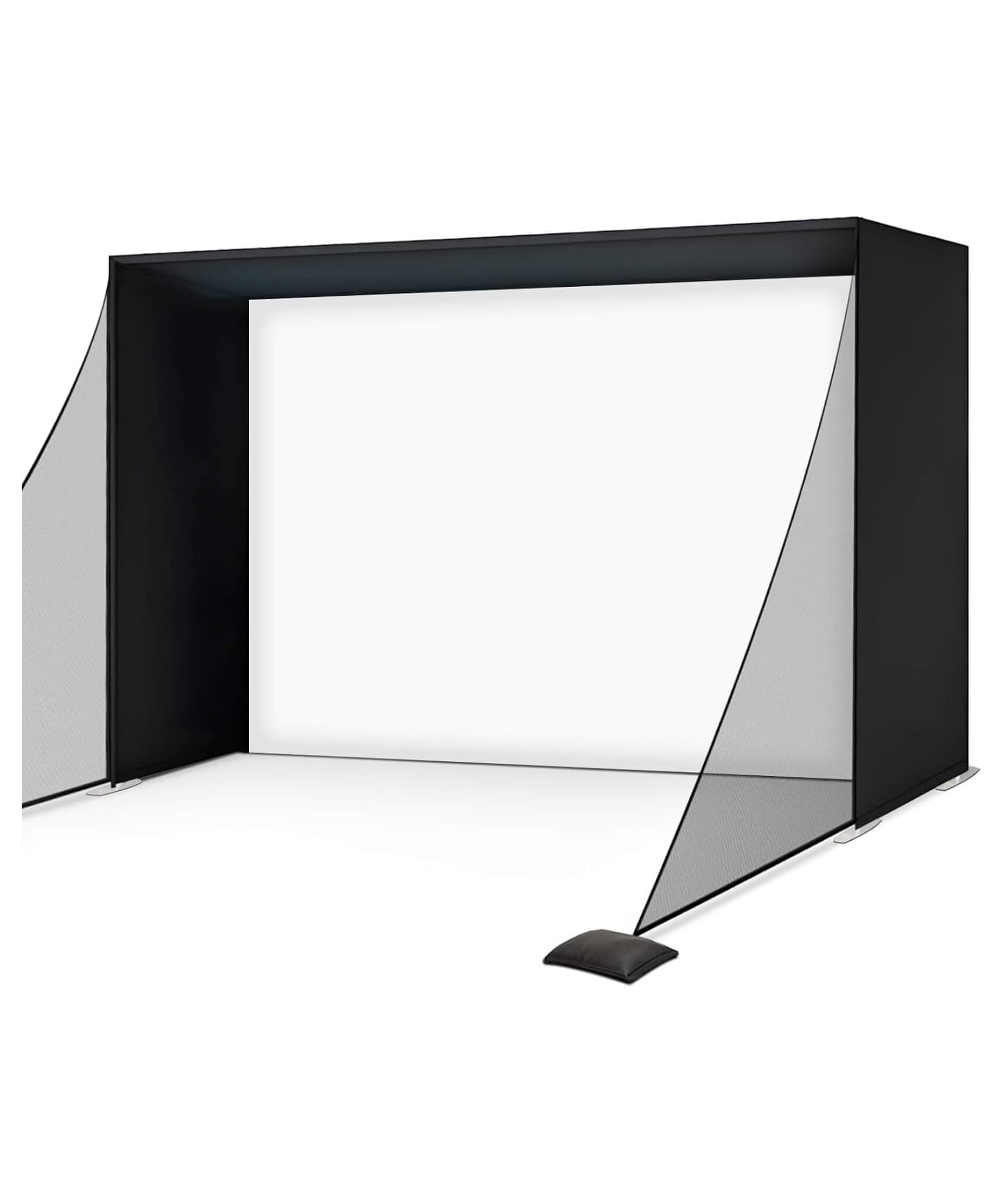 Large Premium Indoor Golf Simulator Enclosure Net With Frame And HD Screen Kit [ENCLOSURE ONLY] (SAK34172)
