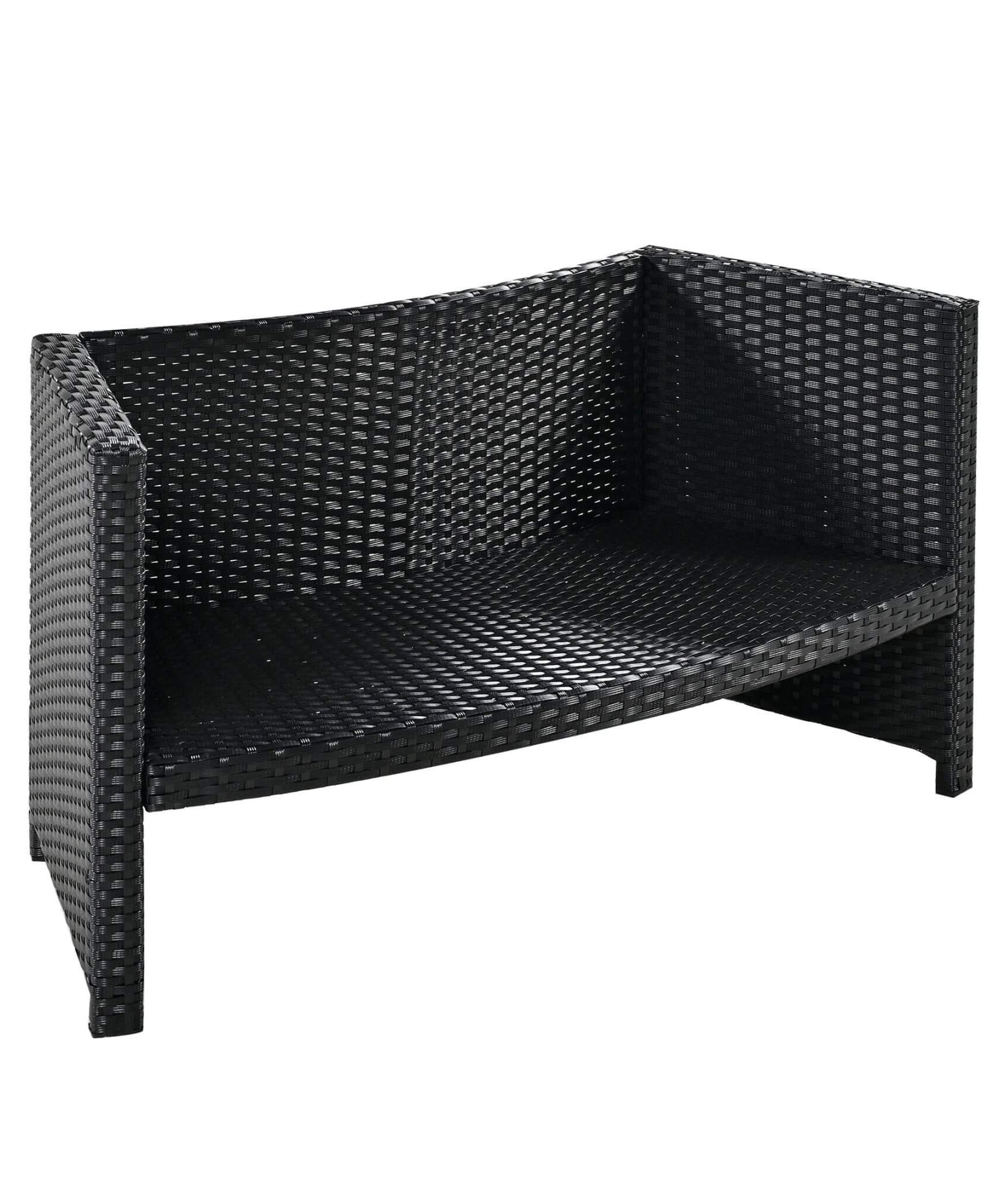 Alora Large Premium Surround Spa Patio Rattan Sofa Set With Storage Compartments And Cushions (SAK75629)