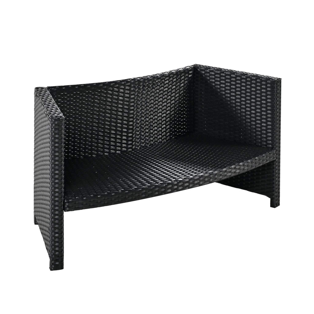 Alora Large Premium Surround Spa Patio Rattan Sofa Set With Storage Compartments And Cushions (SAK75629)
