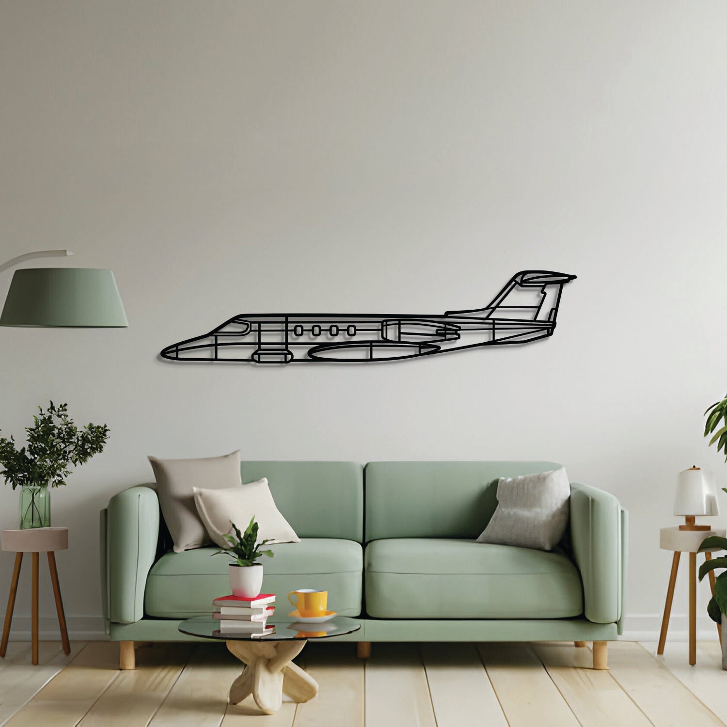 25D Metall-Flugzeug-Wandkunst - NCP0502