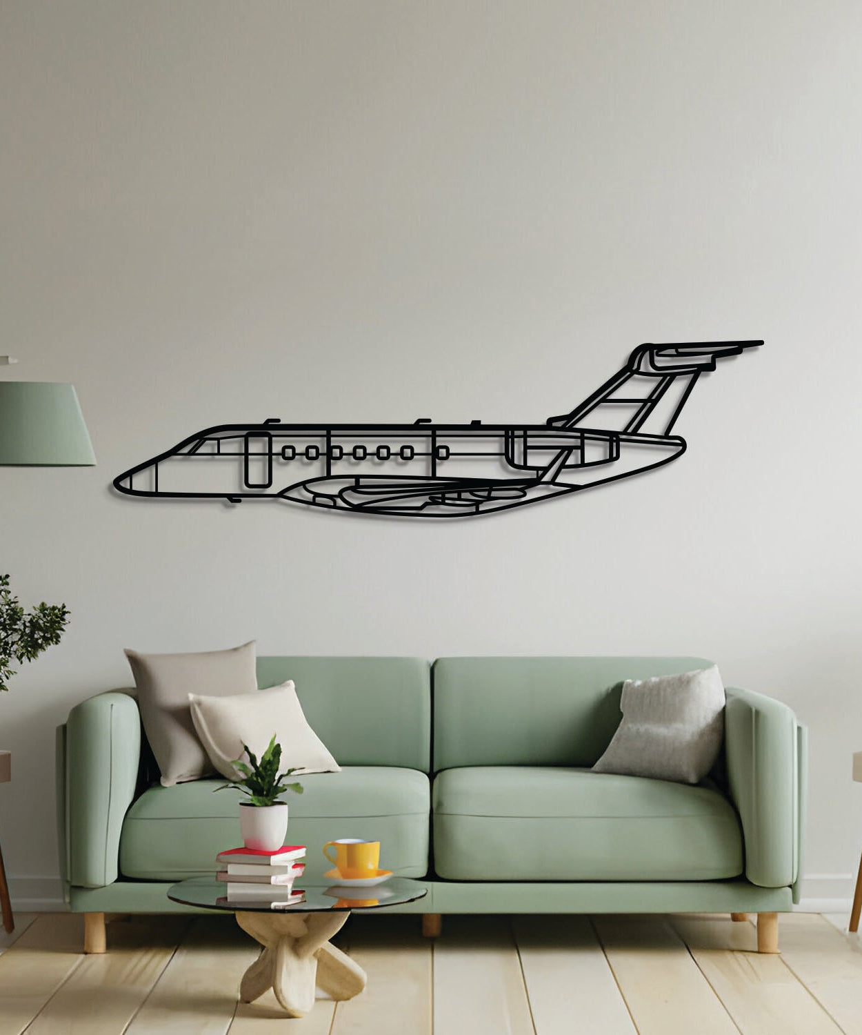 Legacy 500 Metall-Flugzeug-Wandkunst - NCP0577