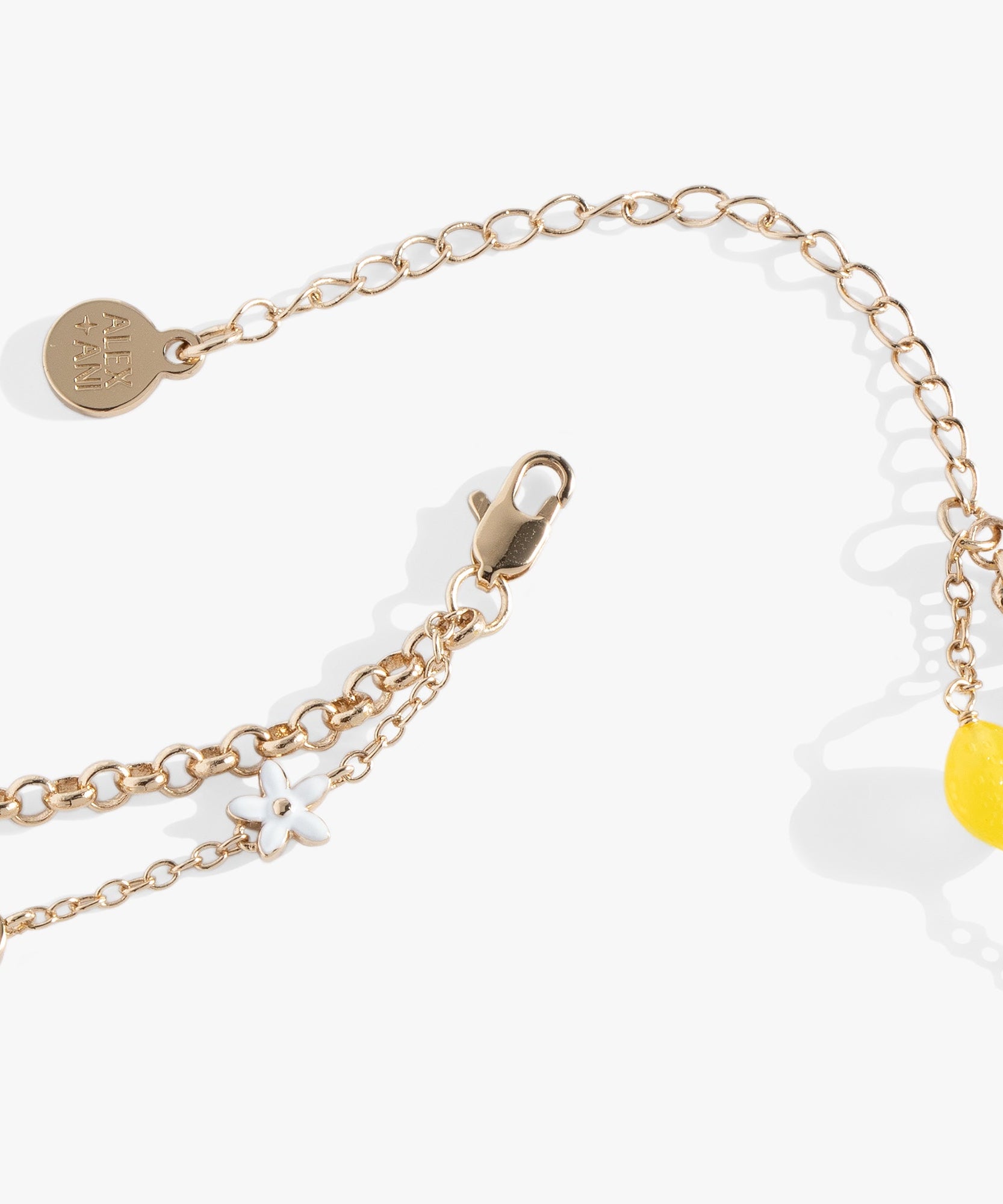 Double-Layer Lemon Necklace