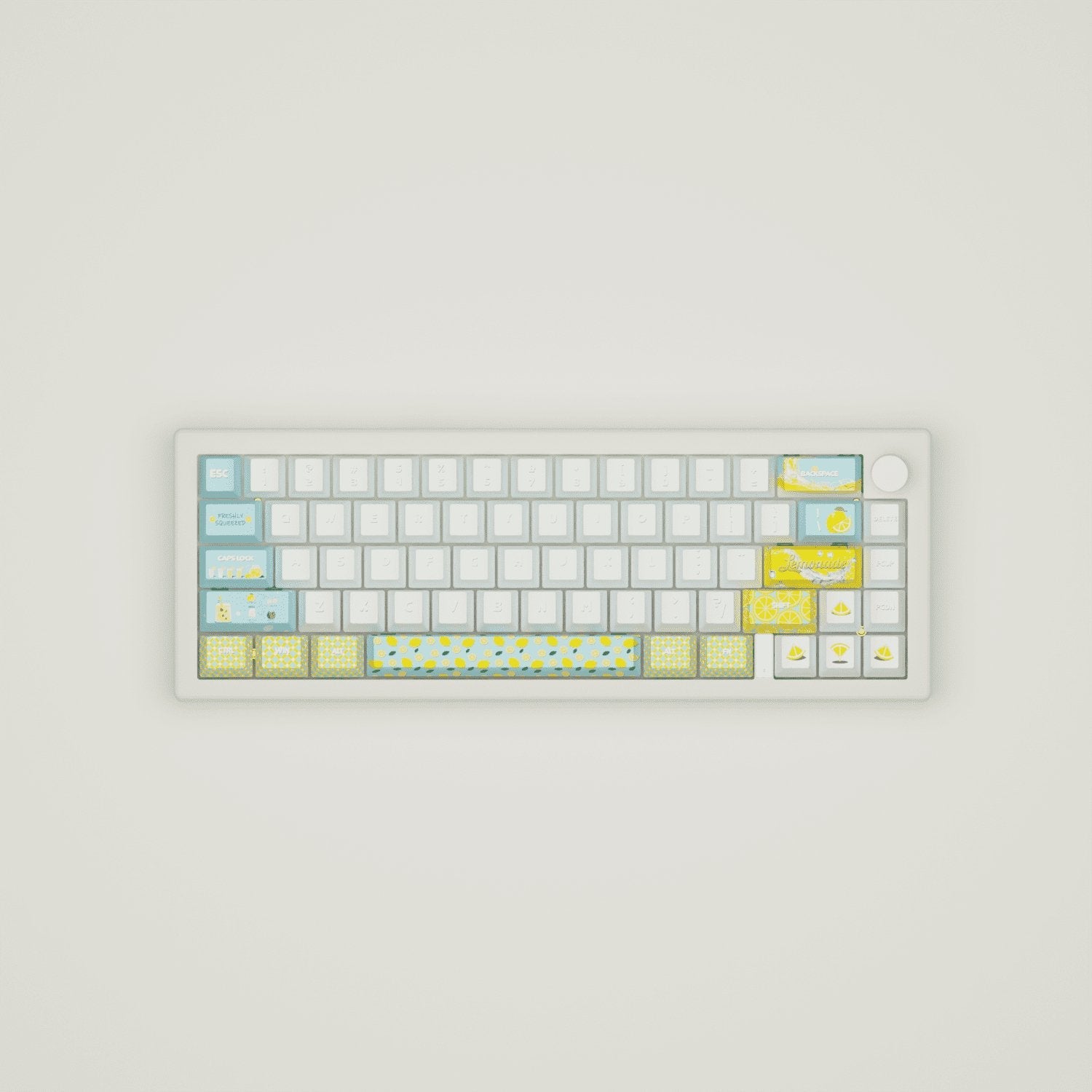Lemonade Design Keycaps & Mechanical Keyboard