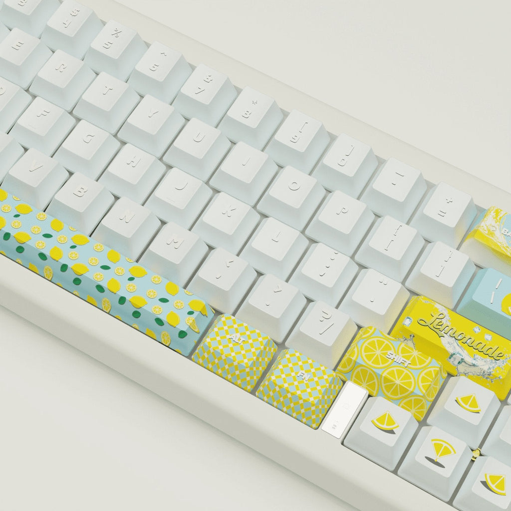 Lemonade Design Keycaps & Mechanical Keyboard