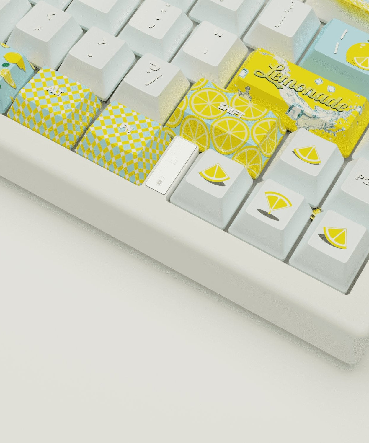 Lemonade Design Keycaps & Mechanical Keyboard