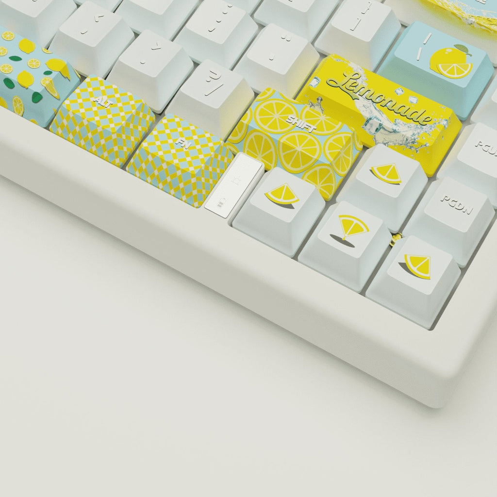 Lemonade Design Keycaps & Mechanical Keyboard