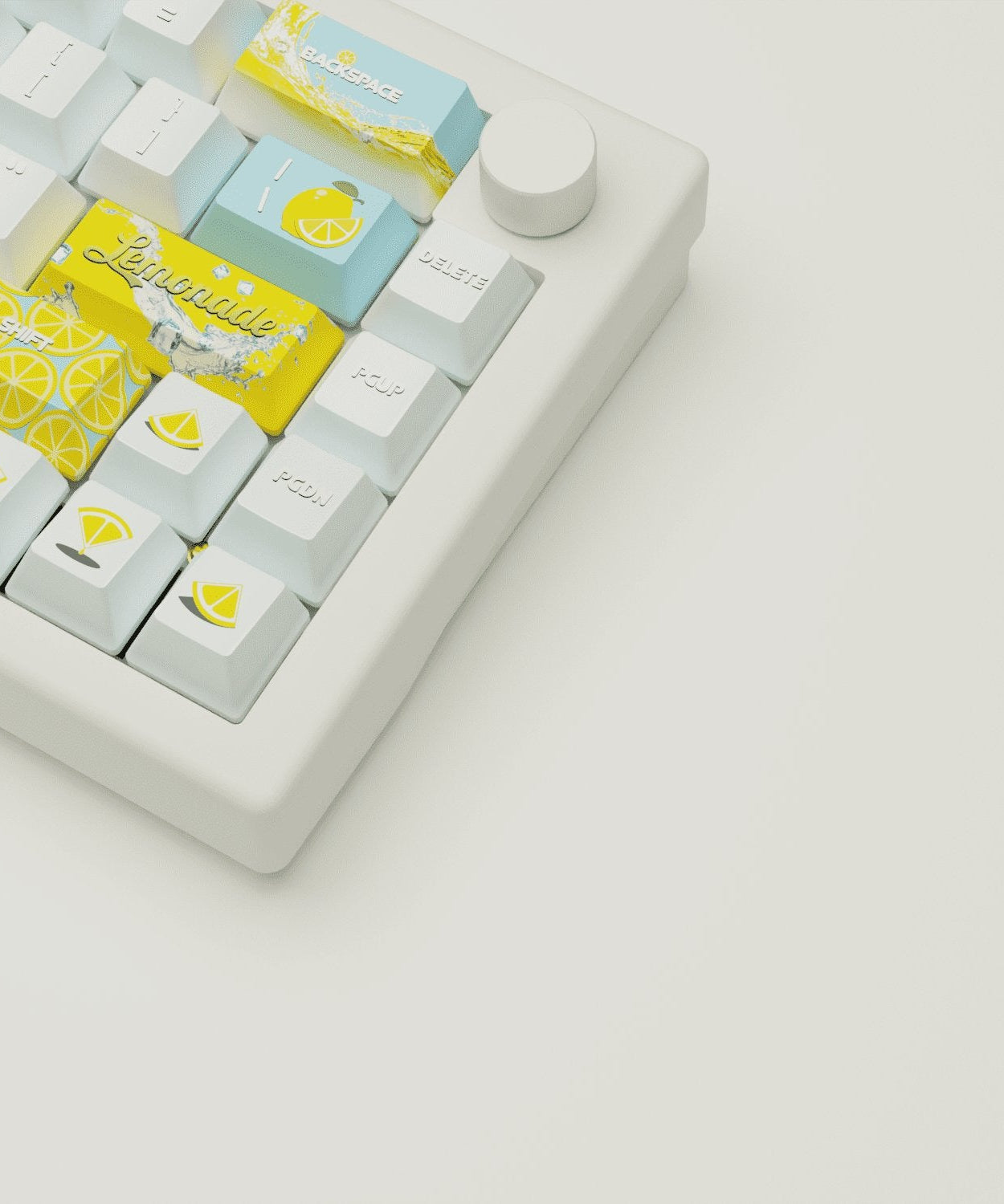 Lemonade Design Keycaps & Mechanical Keyboard